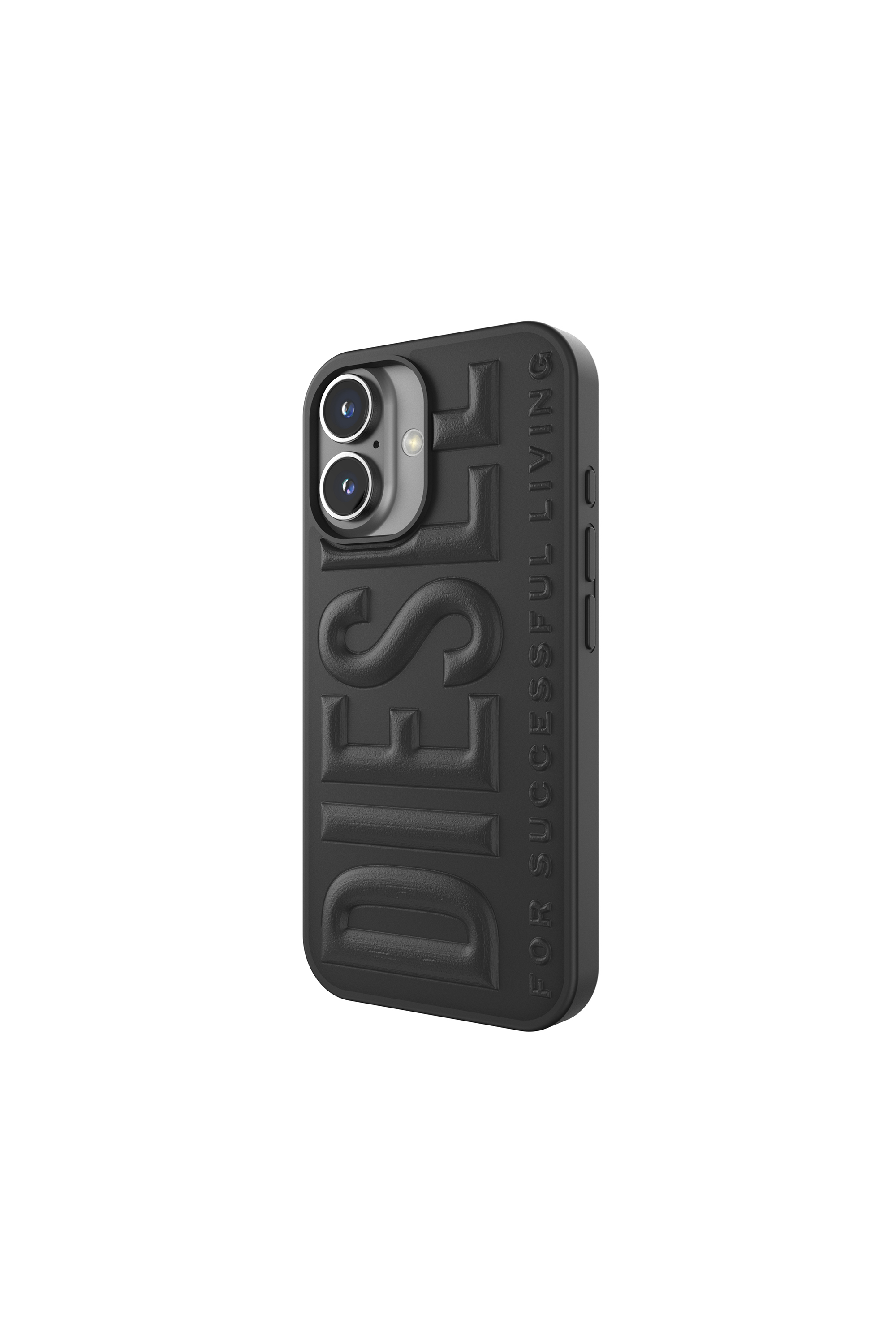 Diesel - 60209  MOULDED CASE, Funda para iP 16 Unisex in Negro - 2