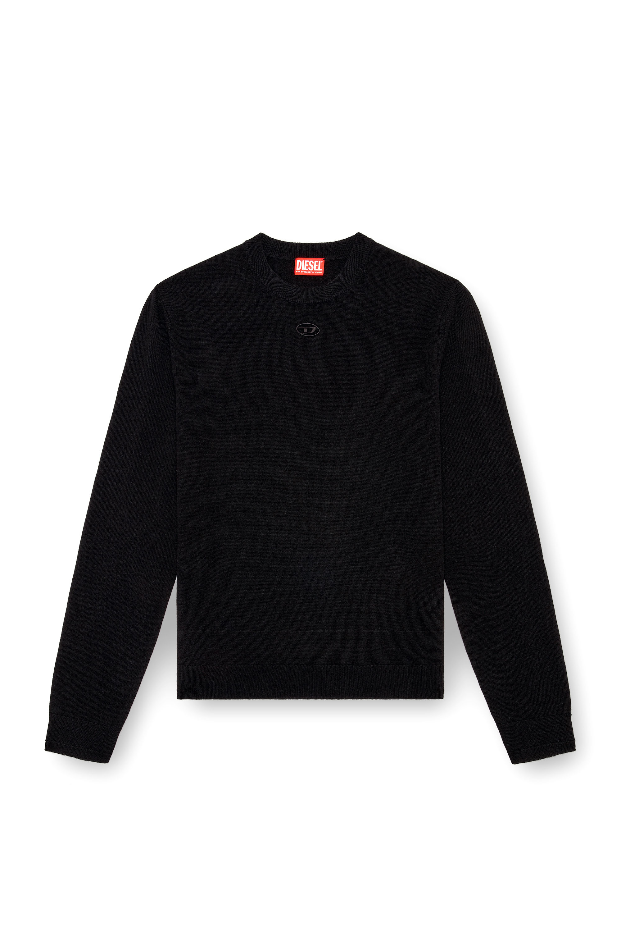 Diesel - K-VIERI, Jersey de lana y cachemira Hombre in Negro - 3