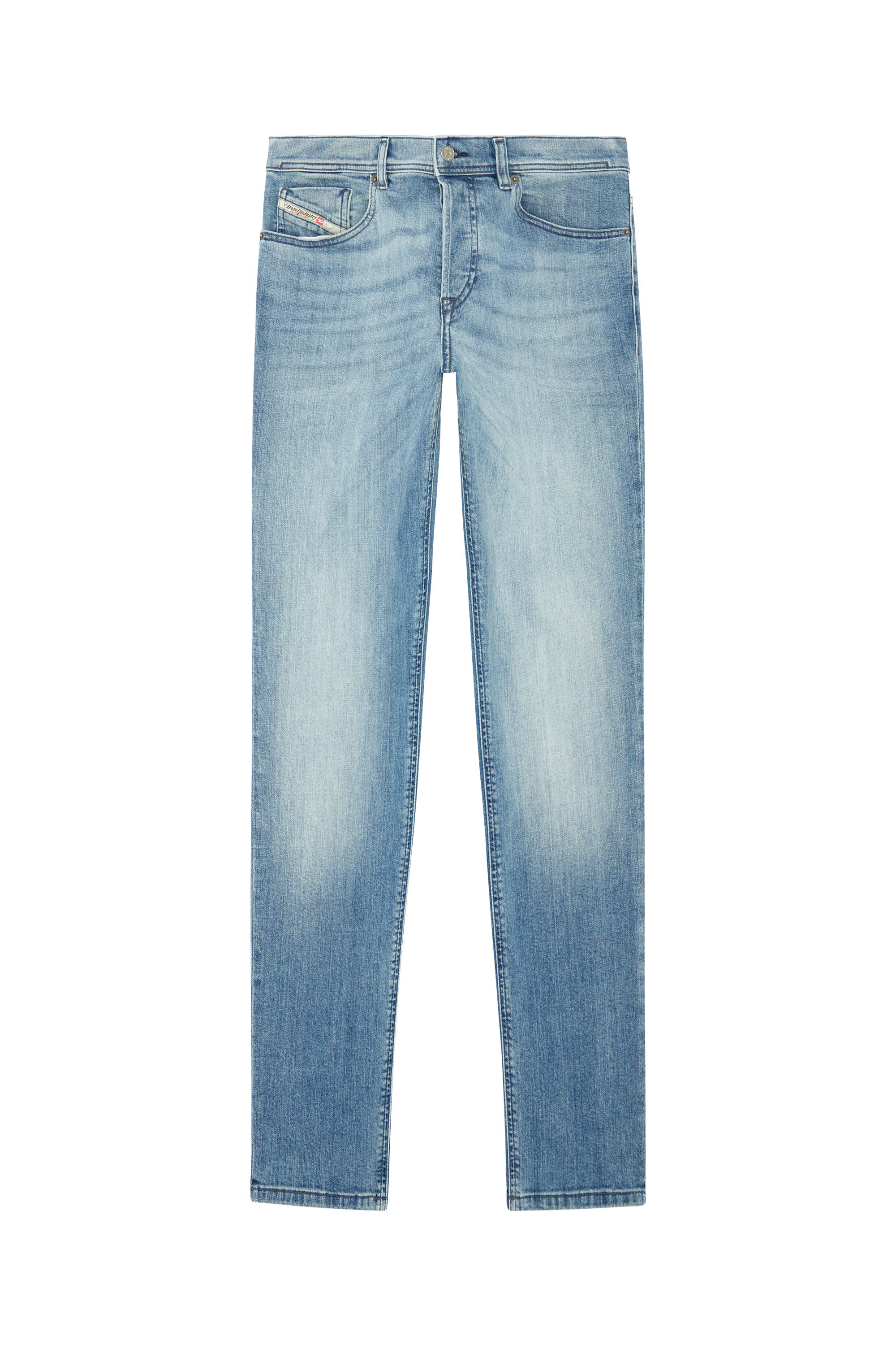 Diesel - Tapered Jeans 2023 D-Finitive 0GRDI, Azul Claro - Image 5
