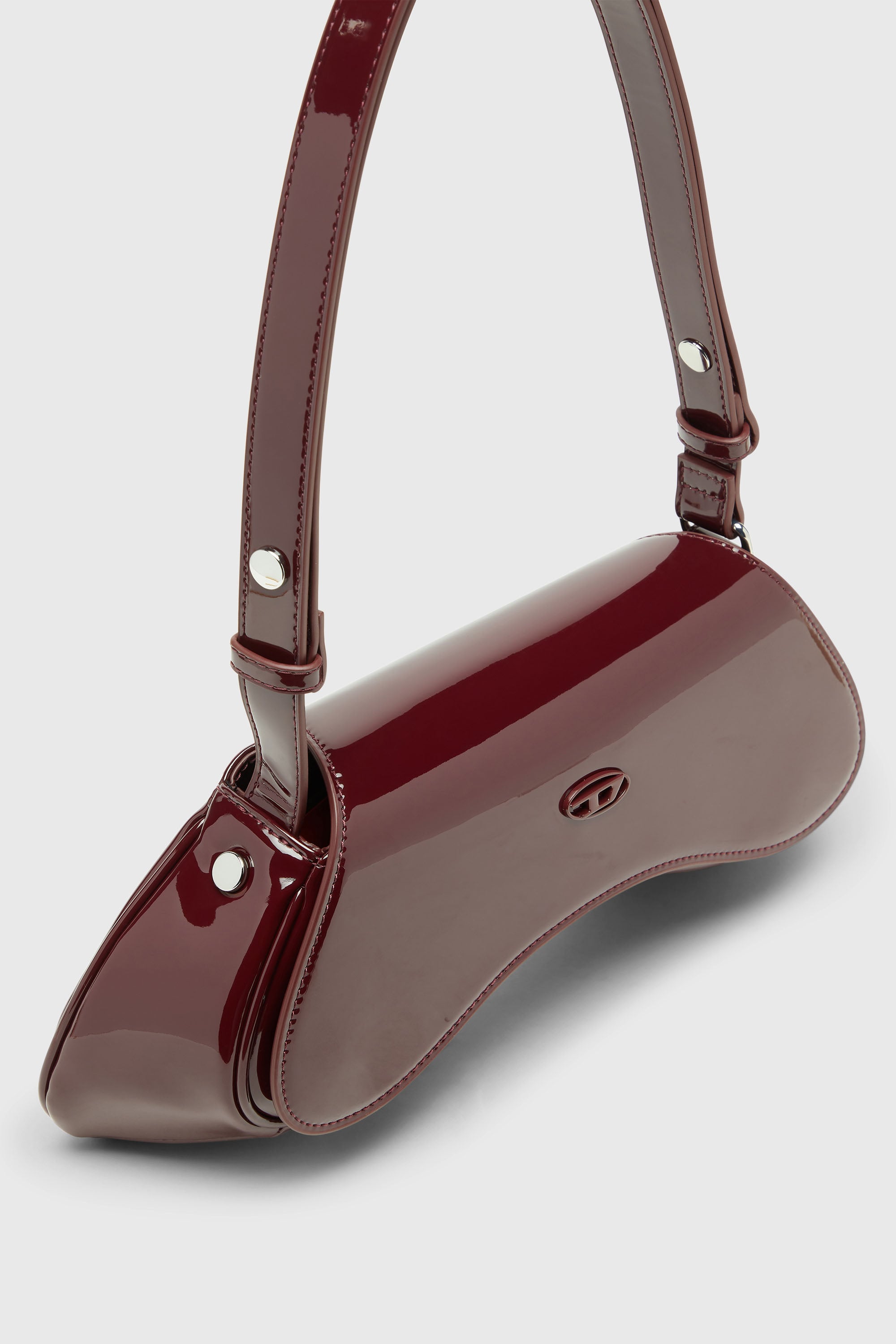 Diesel - PLAY CROSSBODY, Play-Bandolera brillante Mujer in Rojo - 6