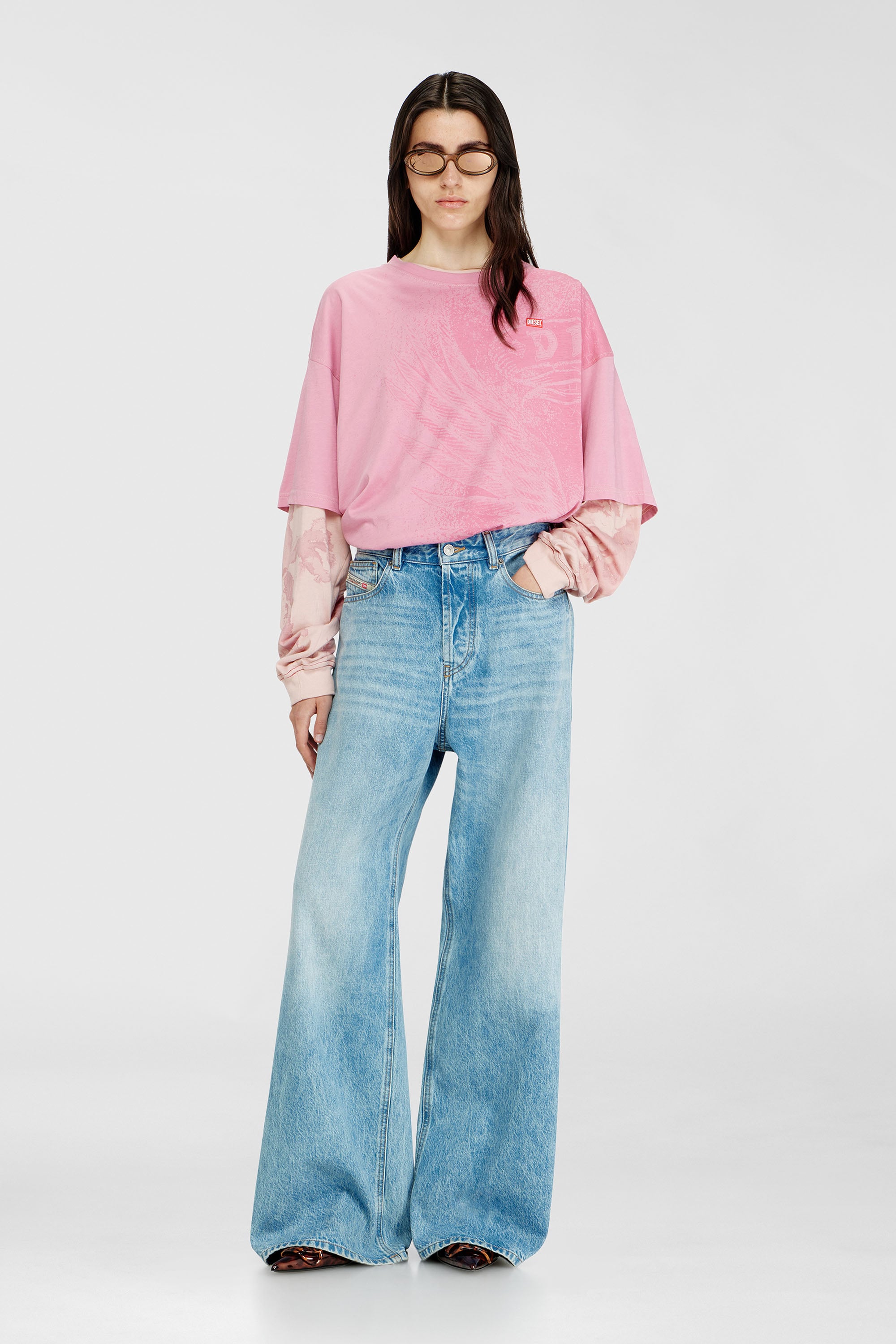 Diesel - Relaxed Jeans 1996 D-Sire 09I29 Unisex, Azul Claro - 1
