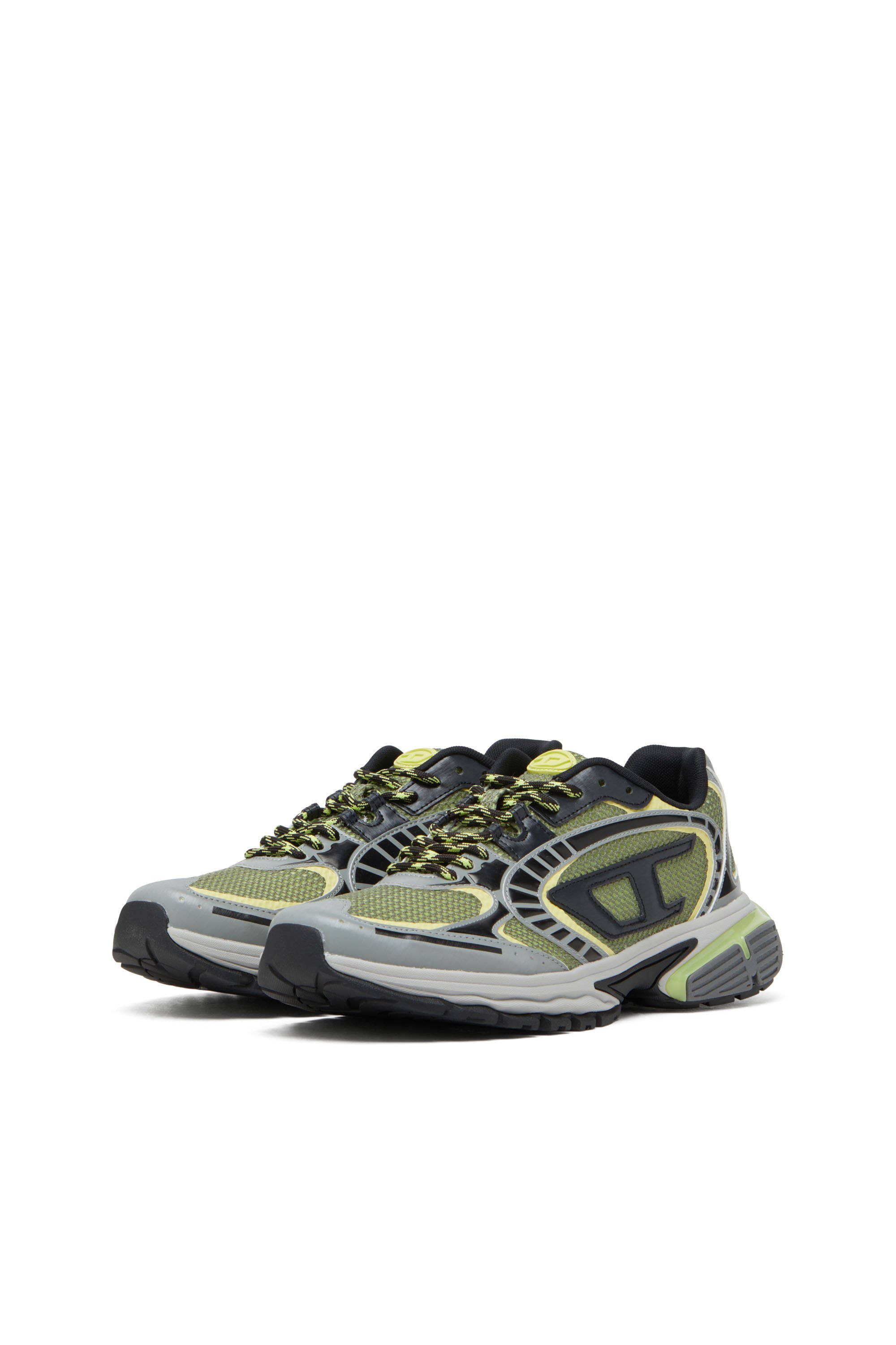 Diesel - S-PRO-V-DENSE LOW, Deportivas de malla con logotipo Oval D Hombre in Multicolor - 8