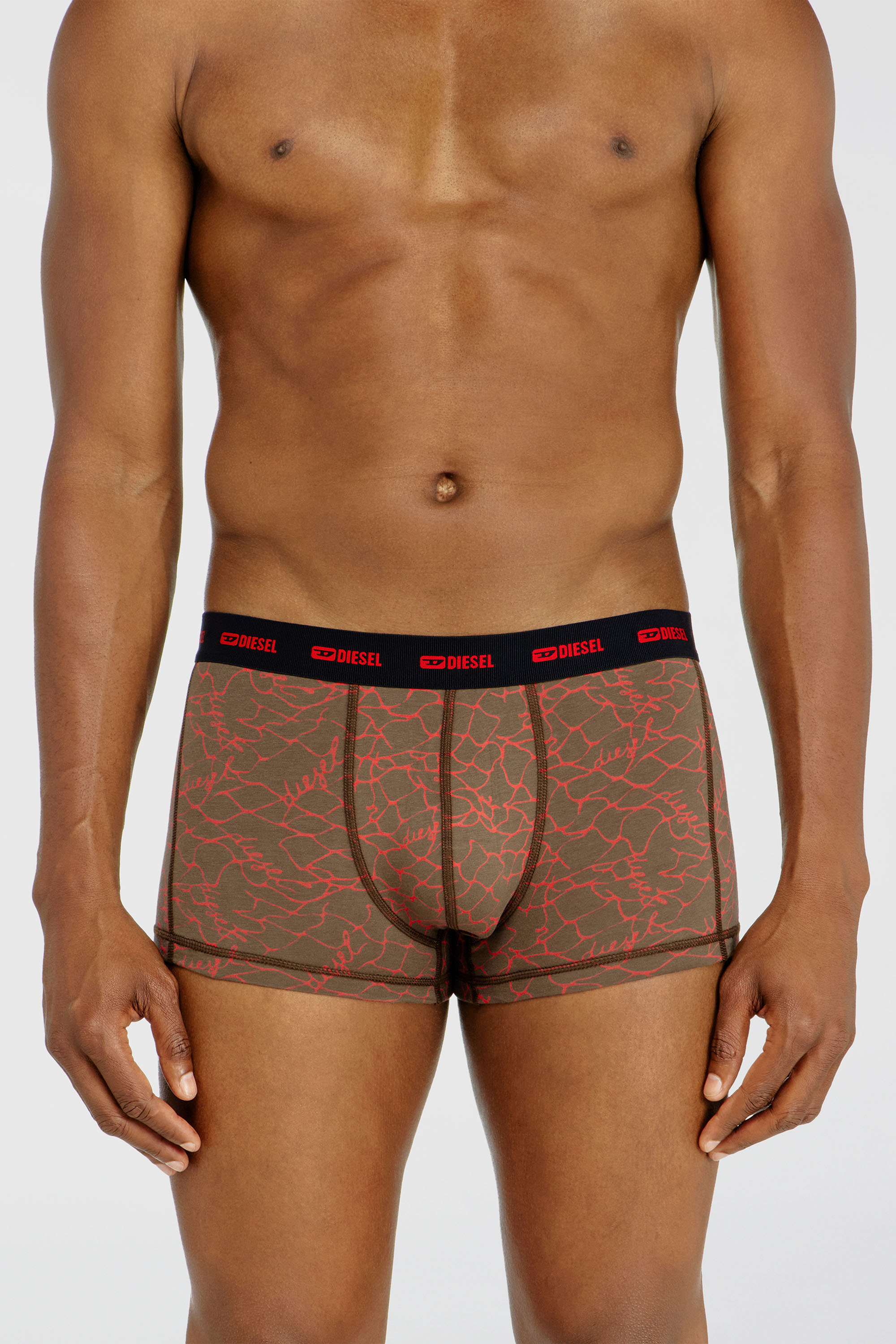 Diesel - DAMIEN-UTLT-3PACK, Paquete de tres b&oacute;xers con motivo gr&aacute;fico Hombre in Multicolor - 2