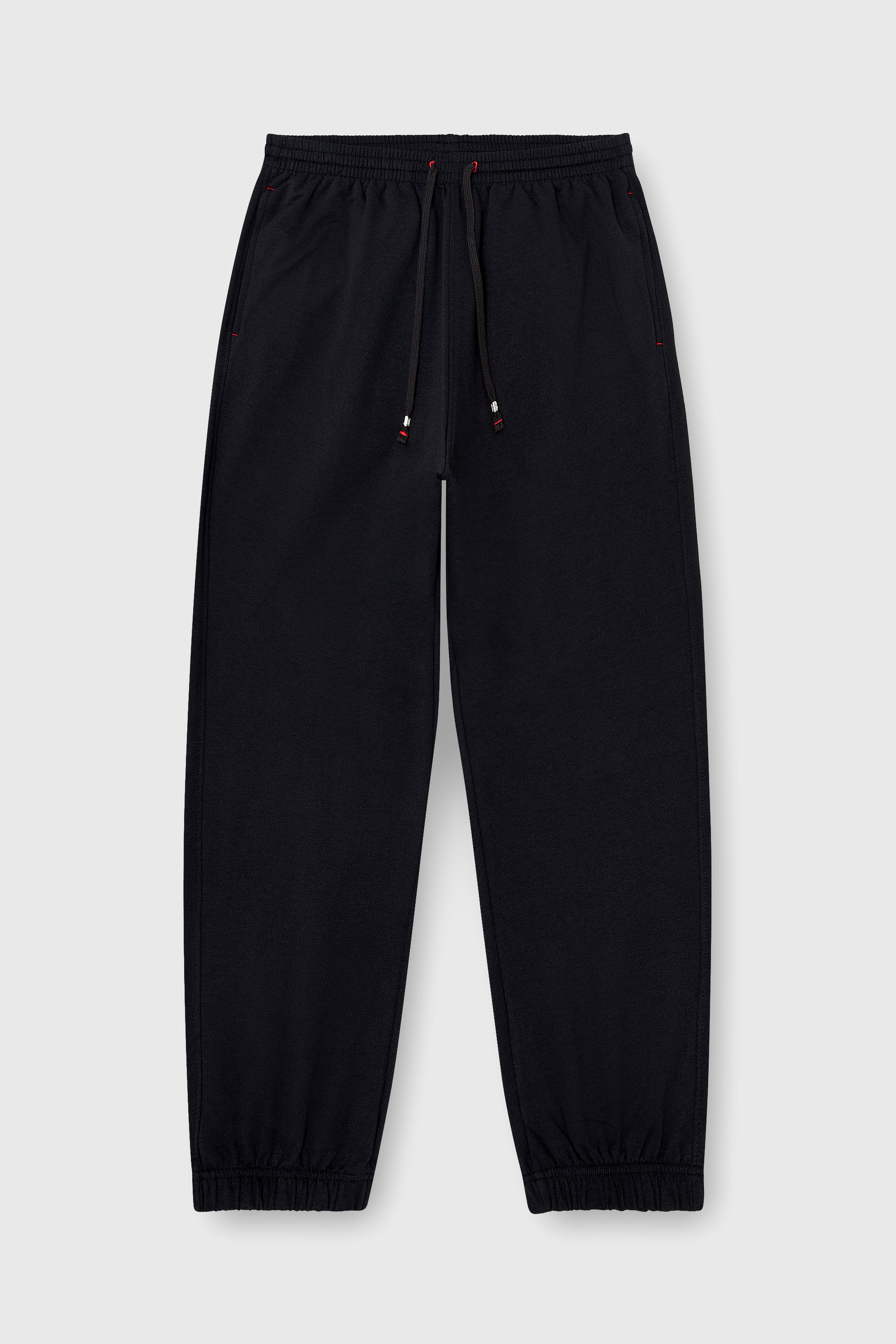 Diesel - LENNY-D-CORE, Man's Sweatpants in peached cotton blend in Black - 4