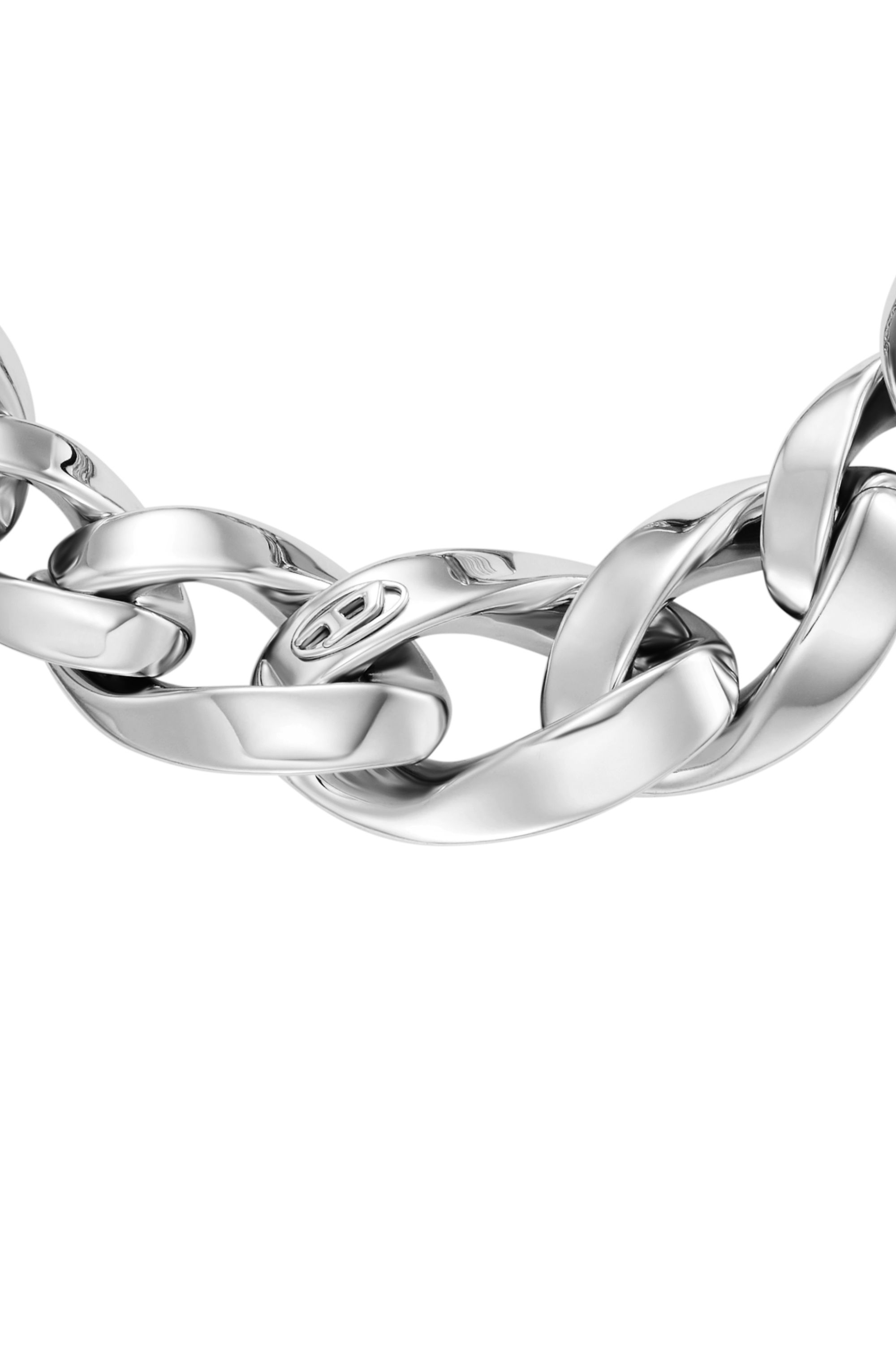 Diesel - DX1721040, Pulsera de cadena de acero inoxidable Unisex in Plateado - 3