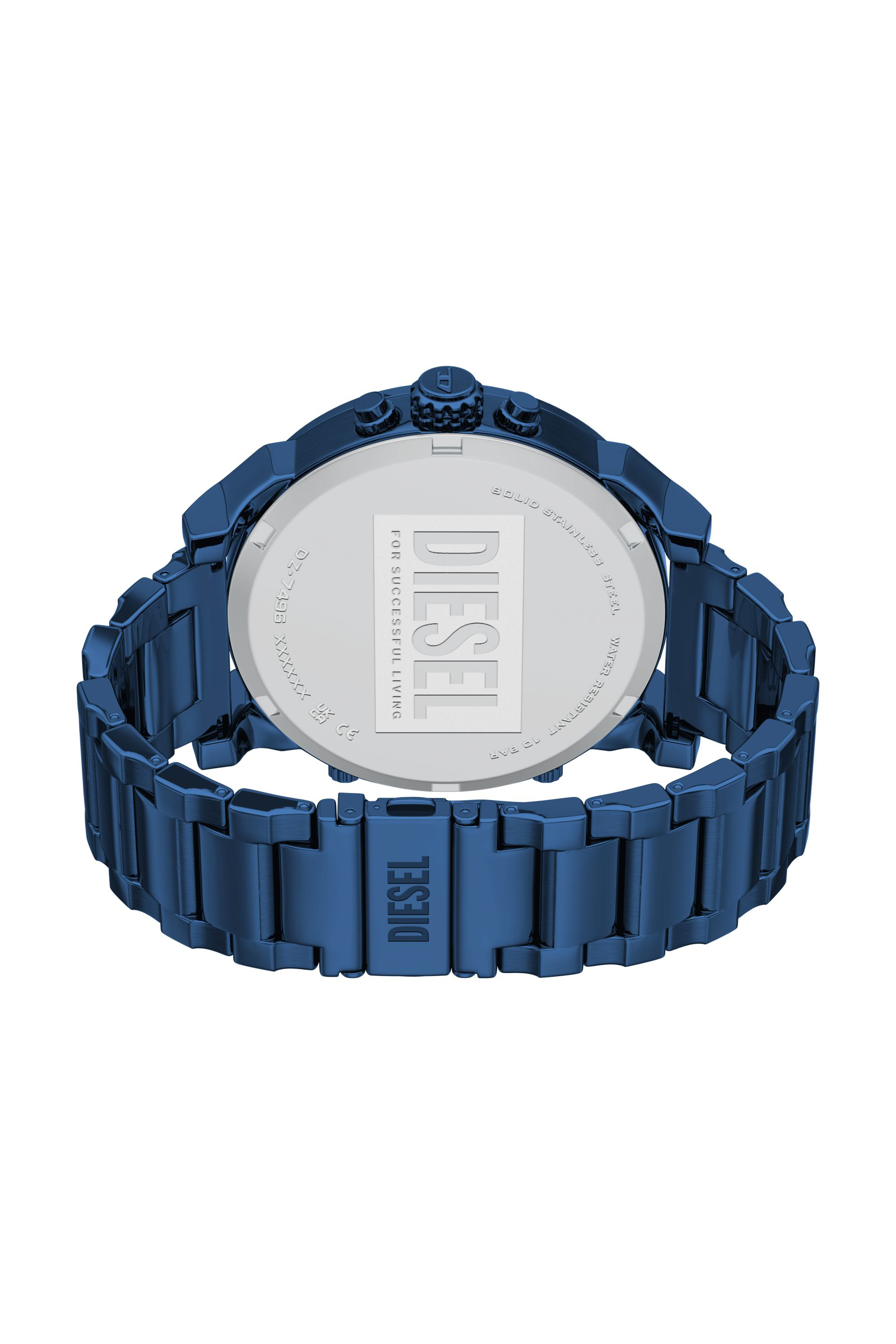 Diesel - DZ7496 WATCH, Reloj Mr. Daddy 2.0 Acero Inoxidable Azul Hombre in Azul marino - 5