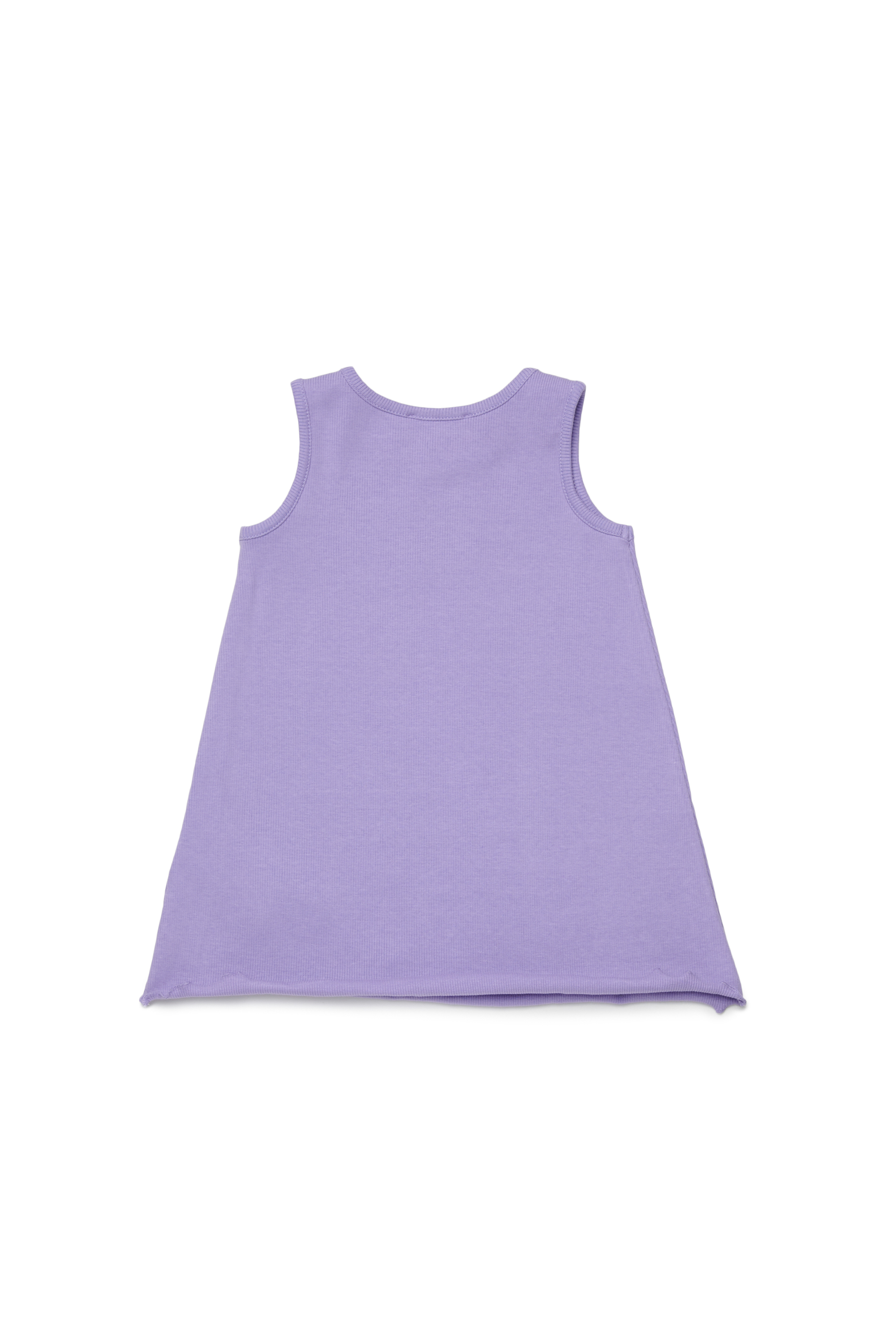 Diesel - DASPYB, Vestido de tirantes con logo bordado Mujer in Morado - 2