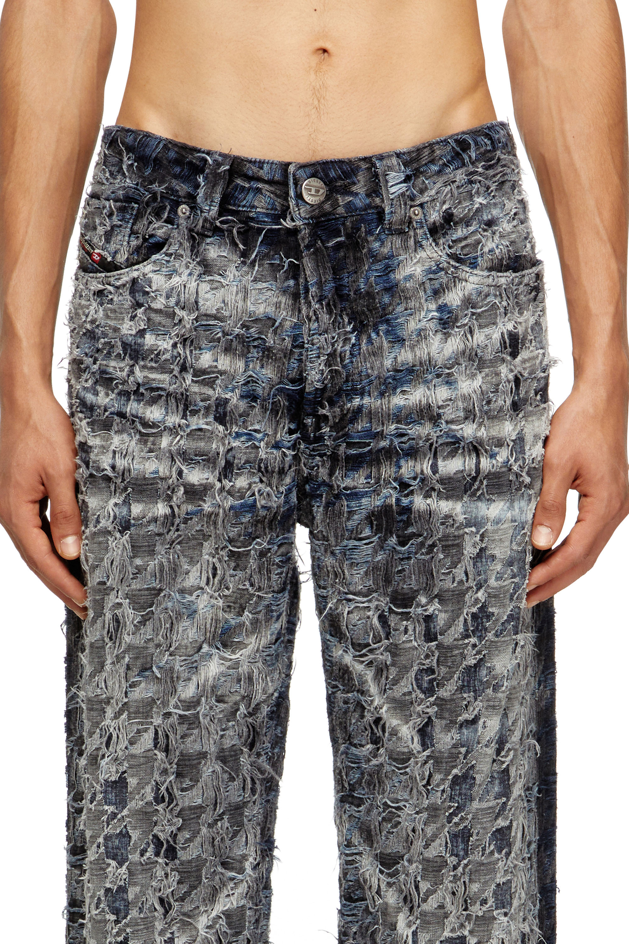Diesel - Man's Relaxed Jeans 1980 D-Eeper 0CEBL, Dark Blue - 4