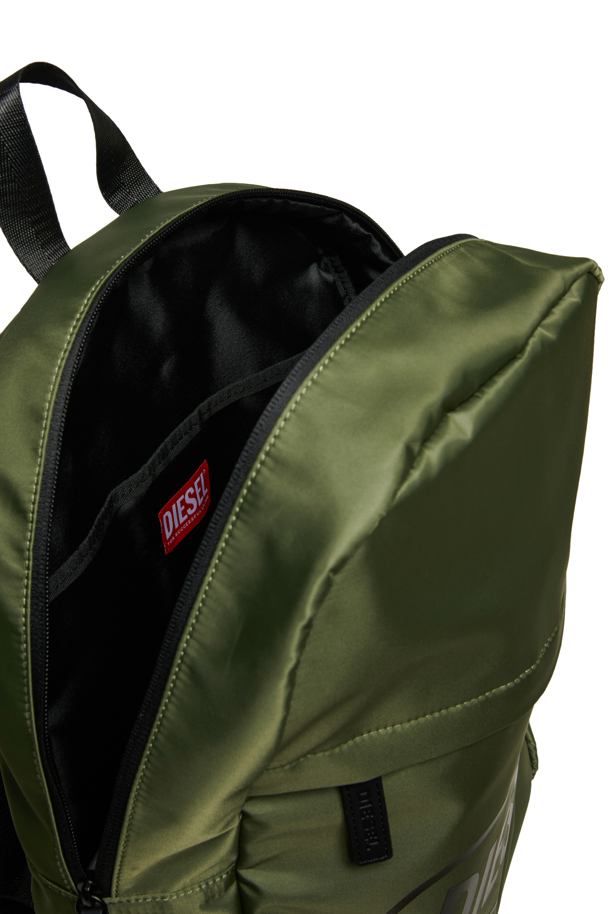 Diesel - WISTY, WISTY Mochila de nylon con logo Hombre in Verde - 5