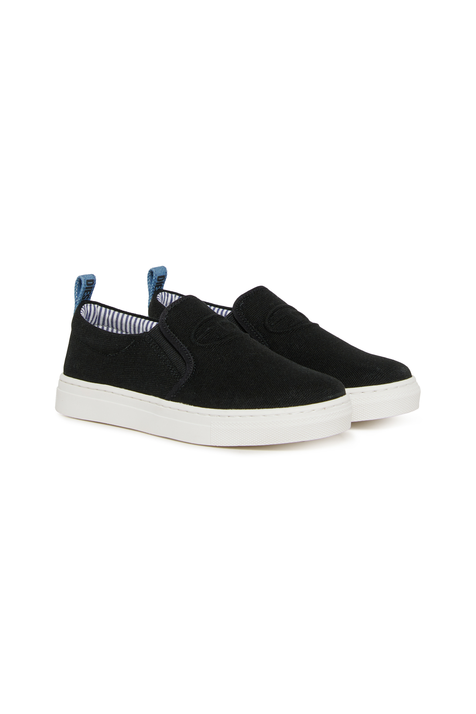 Diesel - S-SLIPGAB, S-SLIPGAB-Zapatillas slip-on de algod&oacute;n Unisex in Negro - 2