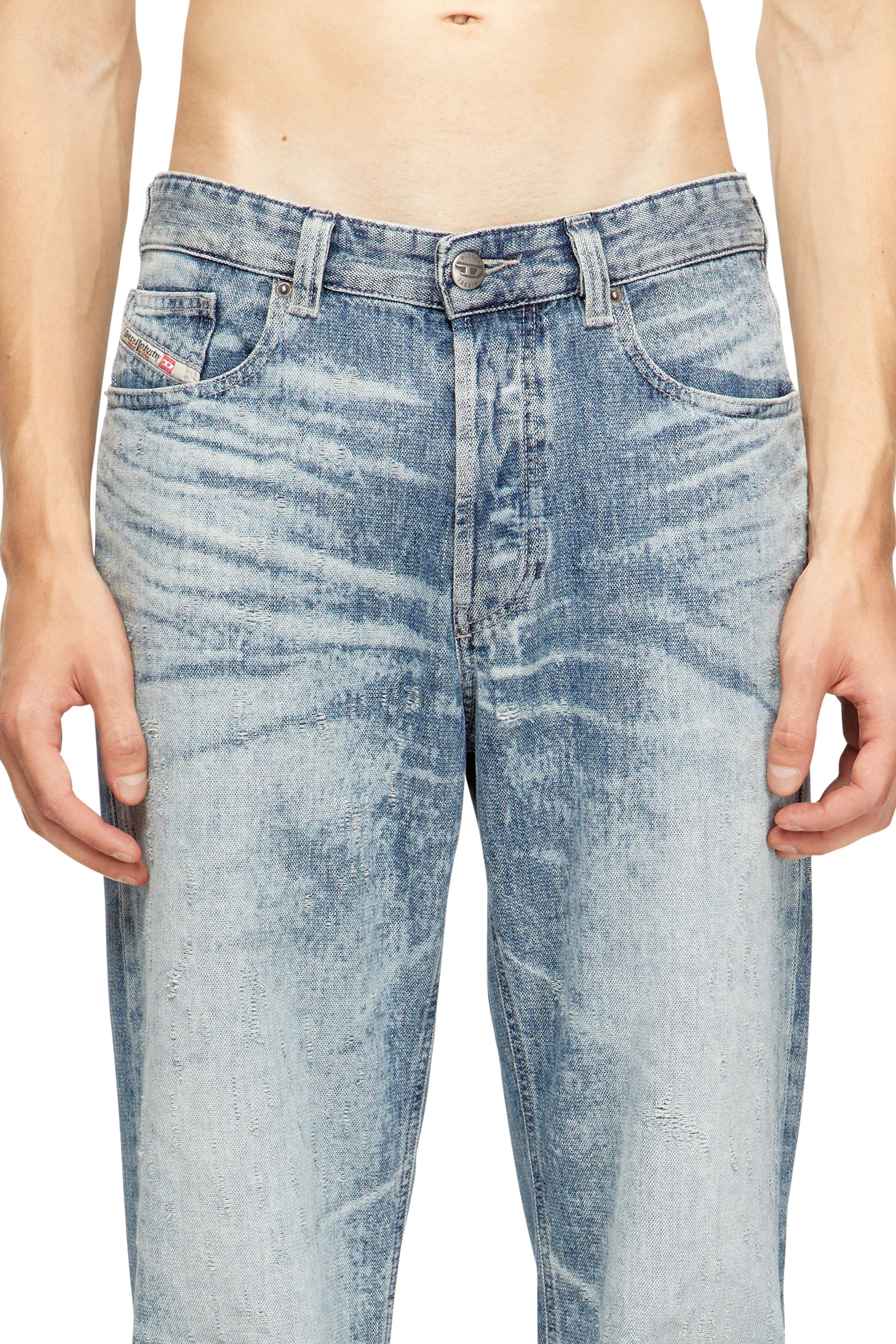 Regular Jeans 2024 D-Macs 068TY, Azul Claro Diesel - Regular Jeans 2024 D-Macs 068TY Hombre, Azul Claro - 5