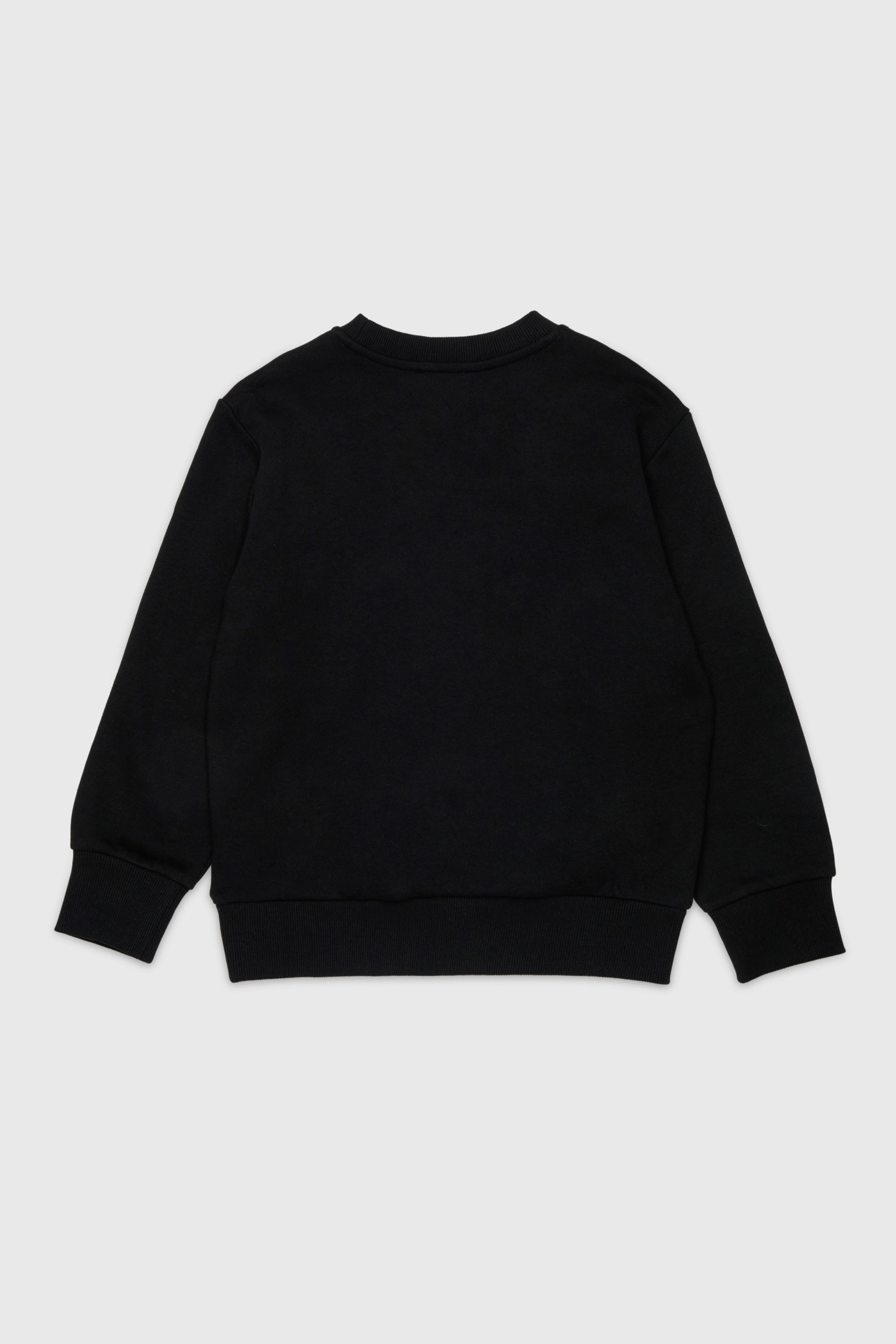 Diesel - SCIRCLE OVER, Man's Sweatshirt with logo print in Black - 2