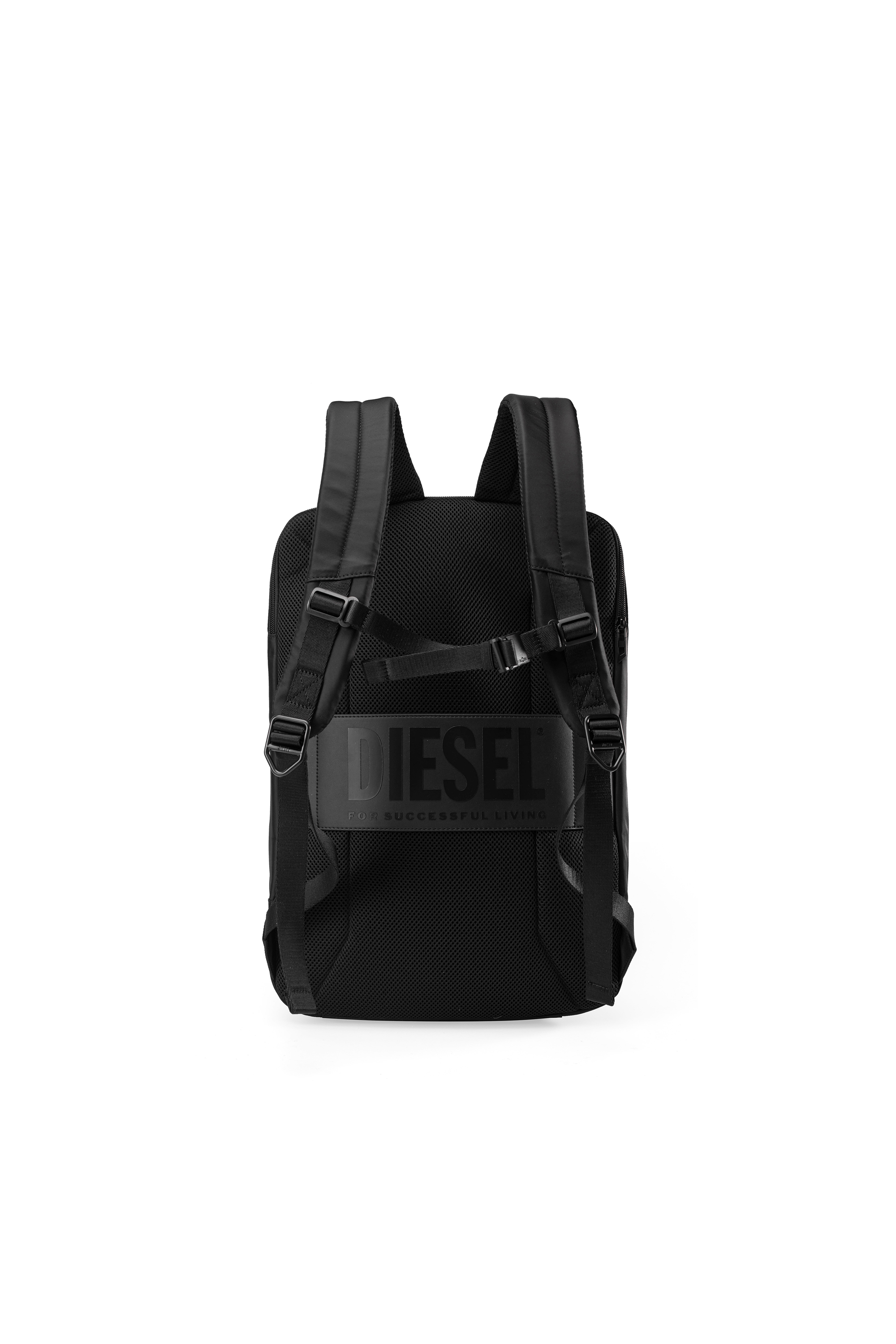 Diesel - DIESEL PC STRONG IMAGE BACKPACK- DSB005, Mochila de viaje resistente Unisex in Negro - 3