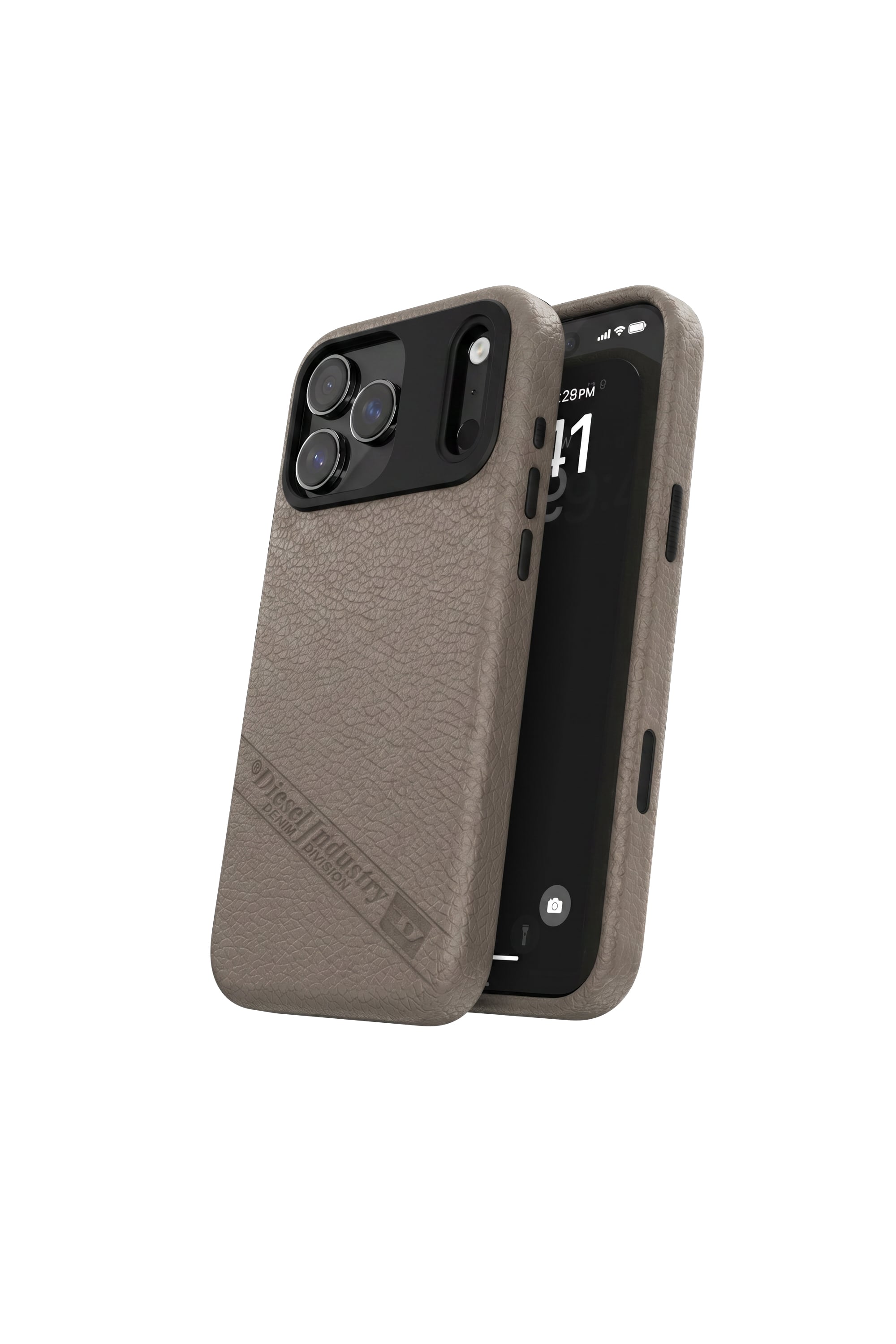 Diesel - 60645 MOULDED CASE, Funda Flag D con MagSafe para iPhone 17 Pro Max Unisex in Beige - 3