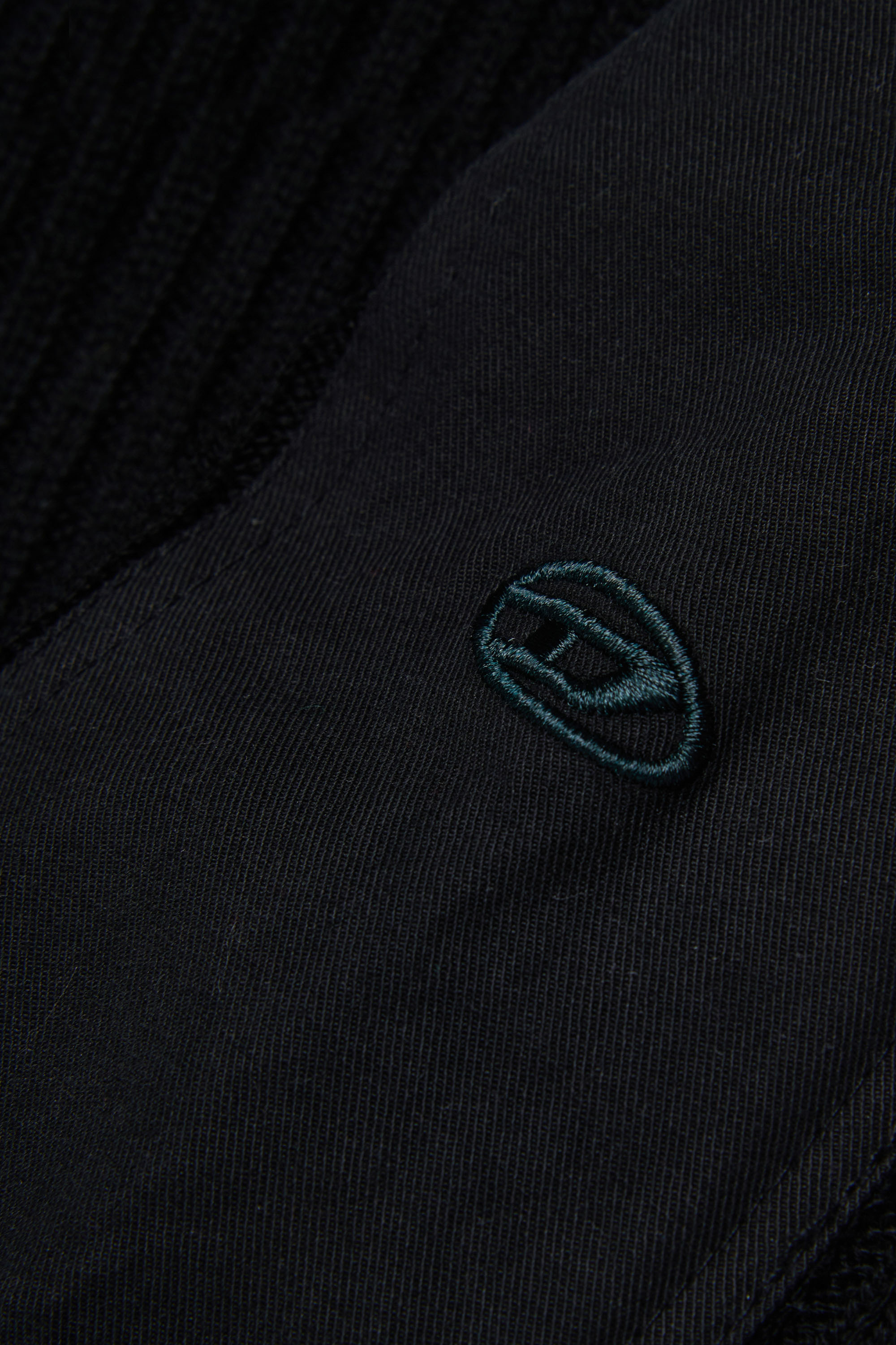 Diesel - KAMAR, Jersey deshilachado de mezcla de lana Hombre in Negro - 4