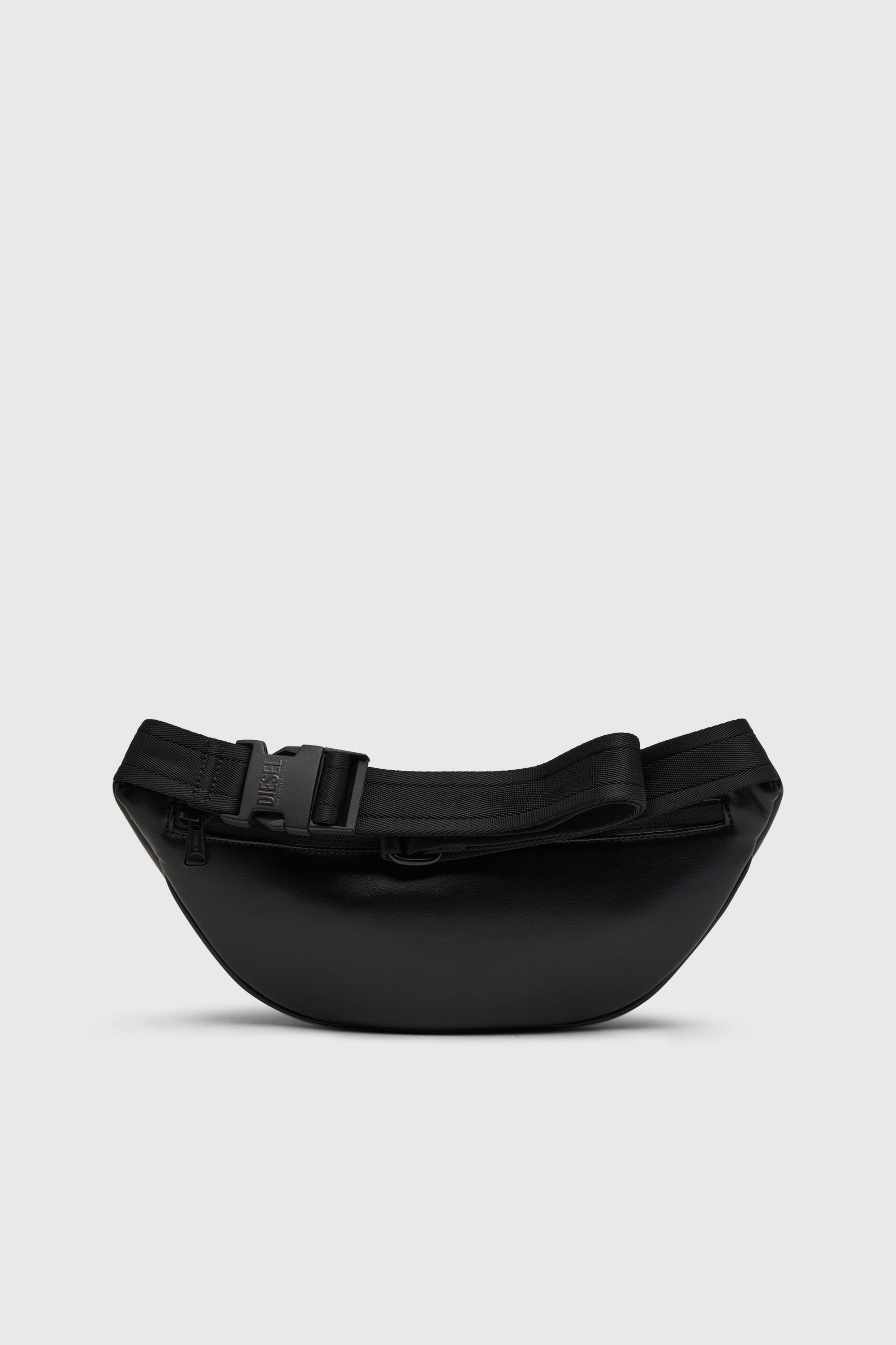 Diesel - HOLI-D BELT BAG M, Holi-D-Ri&ntilde;onera de poliuretano y neopreno Hombre in Negro - 2