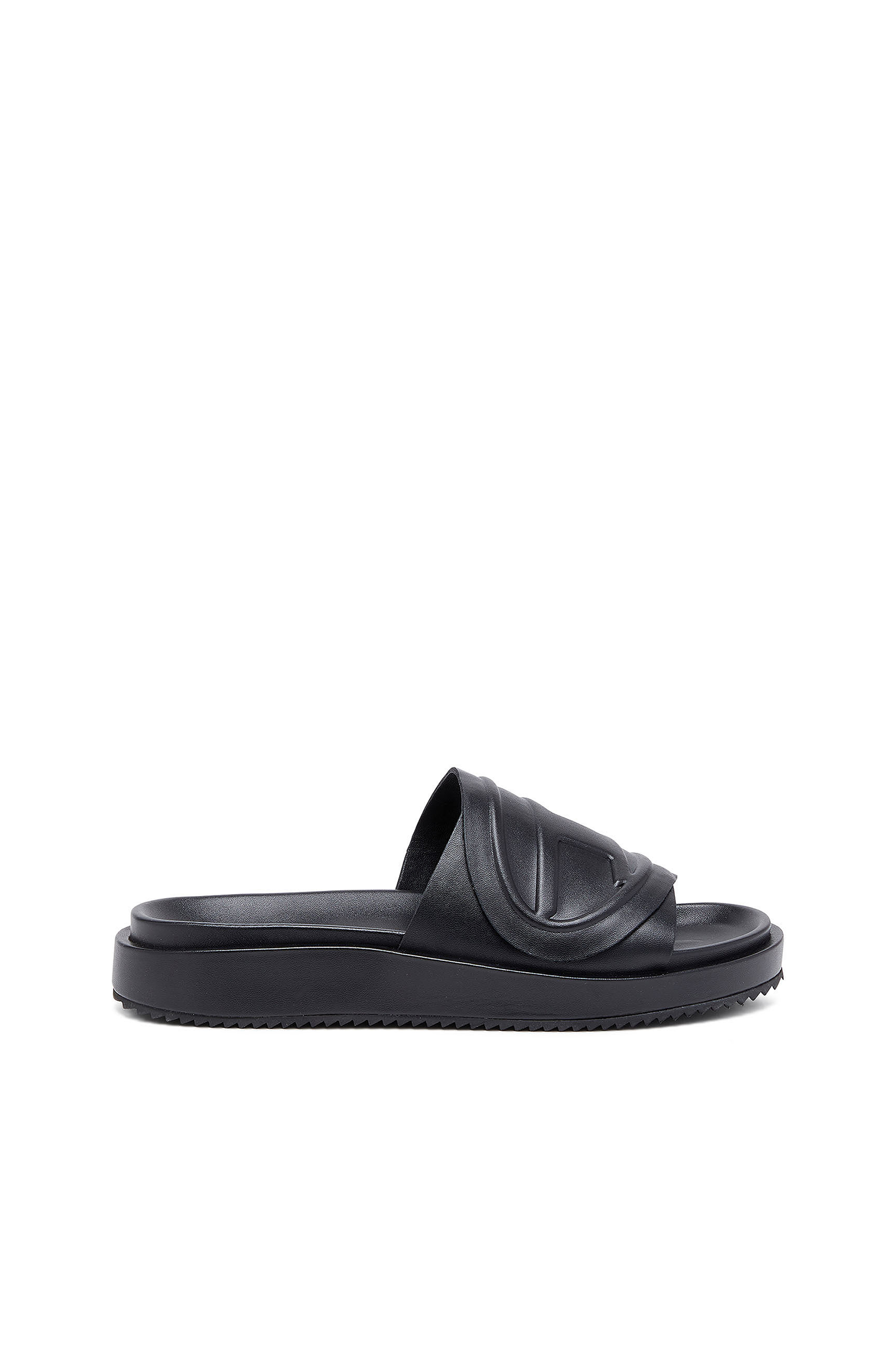 Diesel - SA-SLIDE D OVAL W, Sa-Slide D-Chanclas con correa Oval D Mujer in Negro - 1