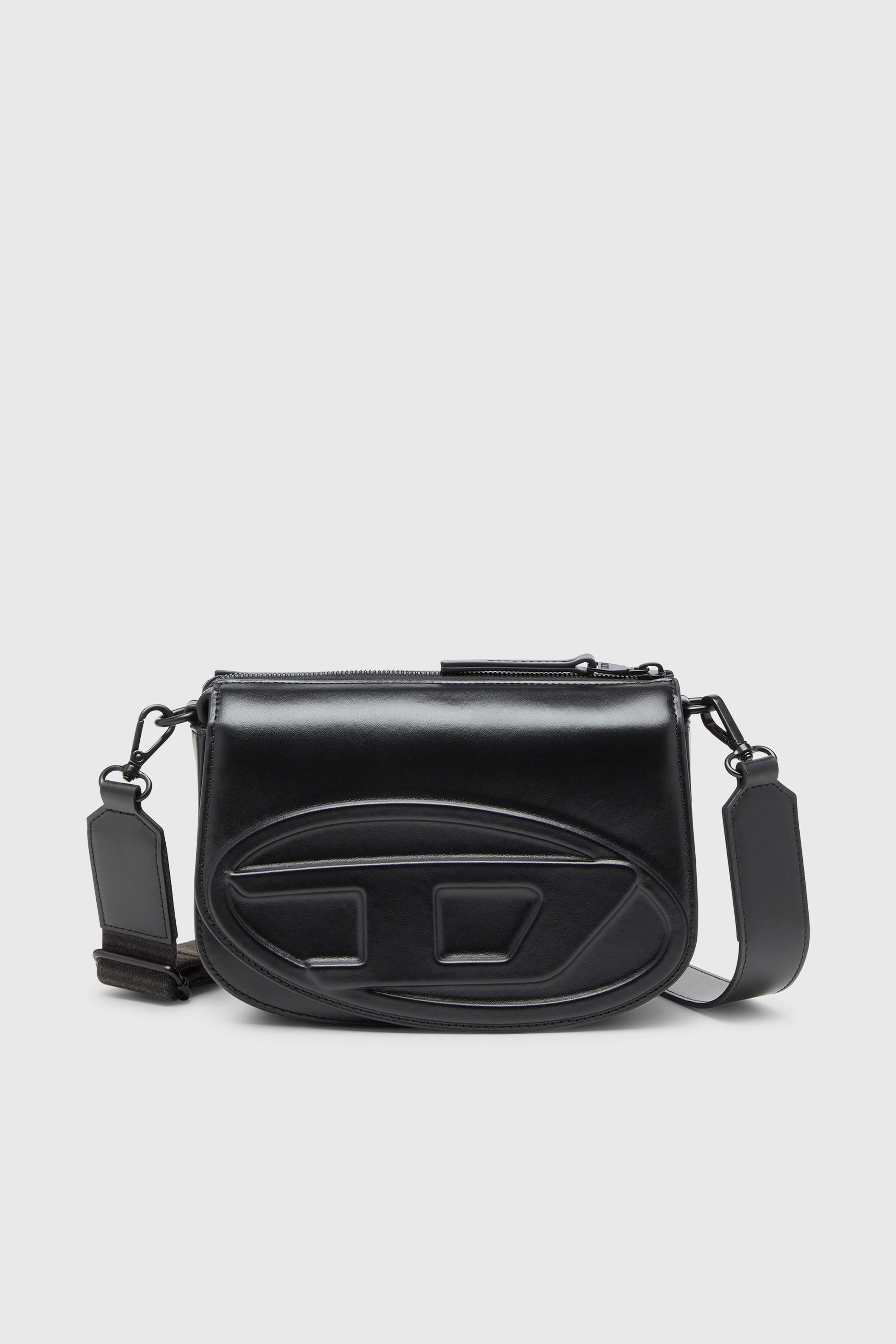 Diesel - 1DR CAMERA BAG, 1DR-Bolso camera de cuero de primera calidad Unisex in Negro - 1