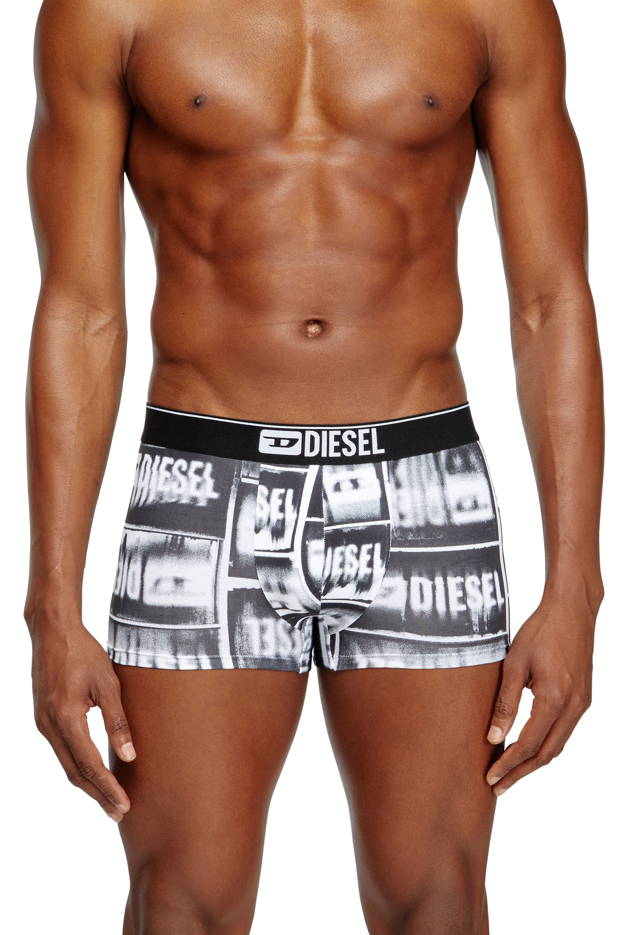 Diesel - DAMIEN-D-BOX-3PACK, Paquete de 3 bóxers en algodón elástico Hombre in Multicolor - 3