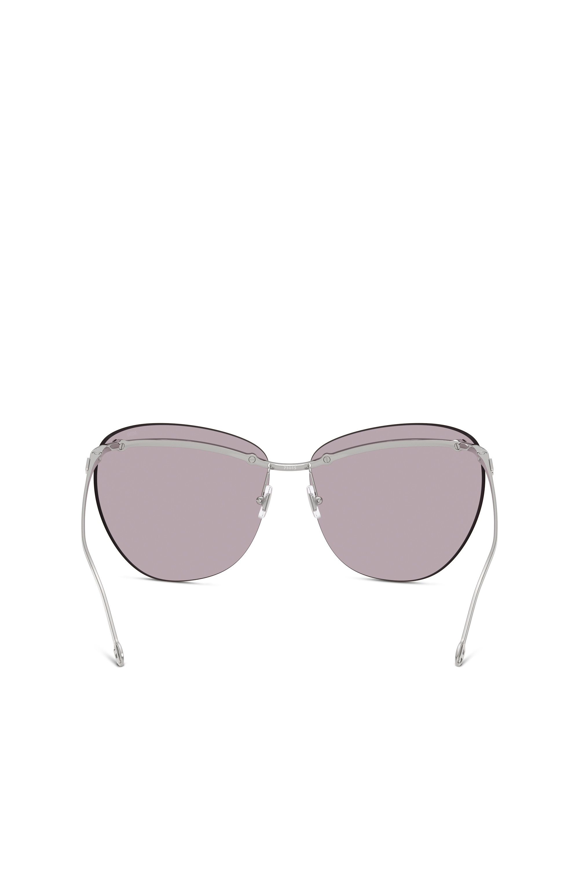 Diesel - 0DL1007, Gafas de sol con forma envolvente Unisex in Marrón - 3