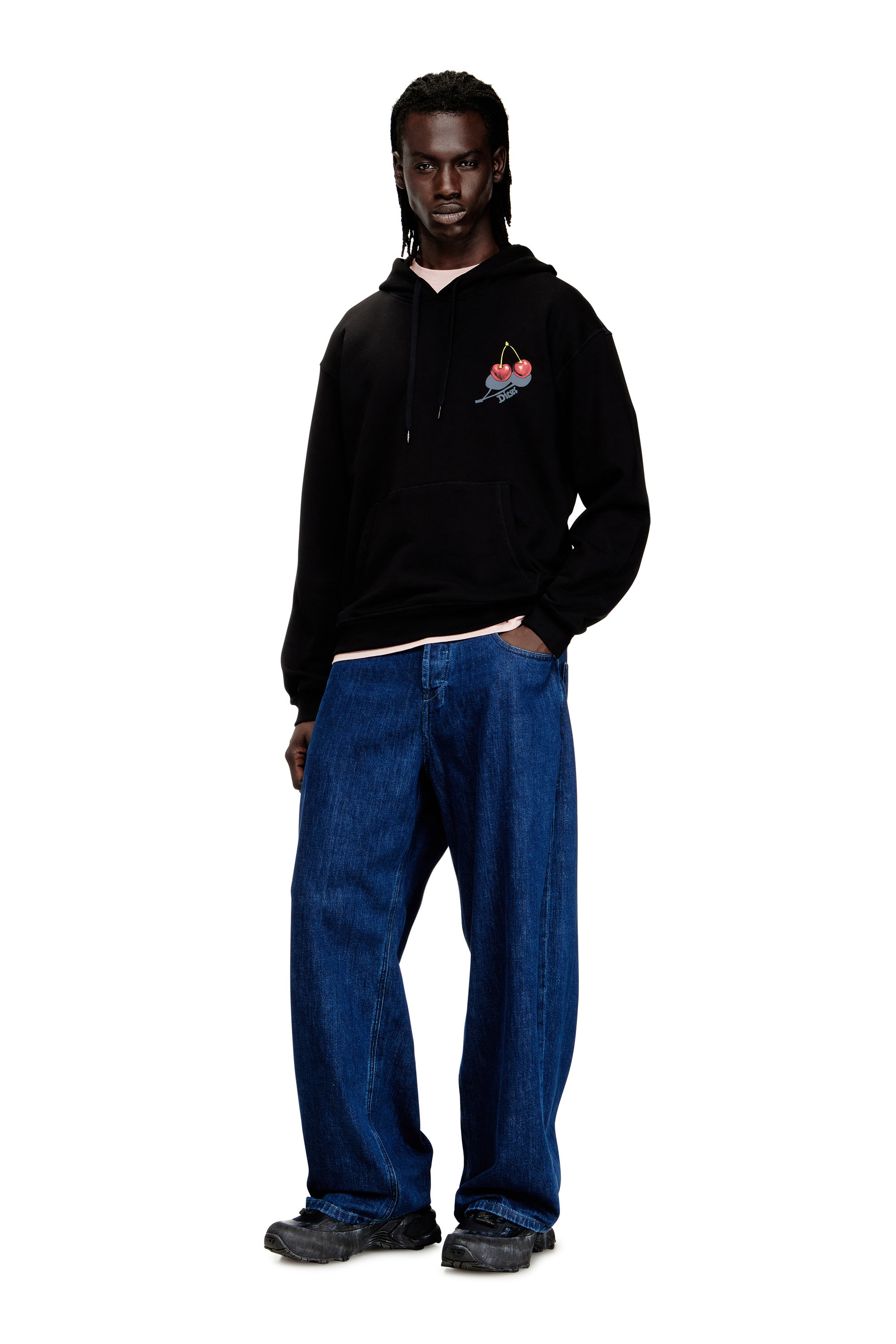 SV-S-NORM-HOOD-CHER, Negro