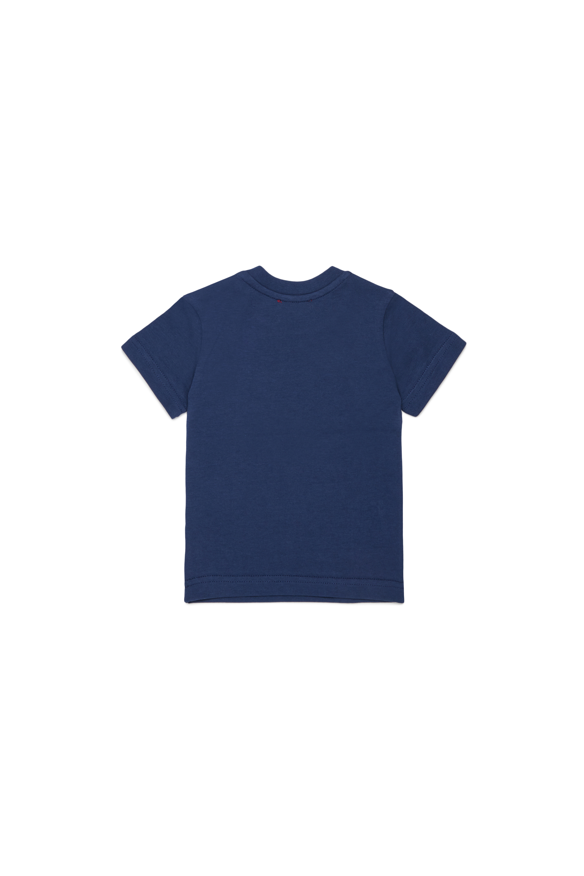 Diesel - TSINB, Camiseta de algod&oacute;n con estampado de eslogan Hombre in Azul marino - 2
