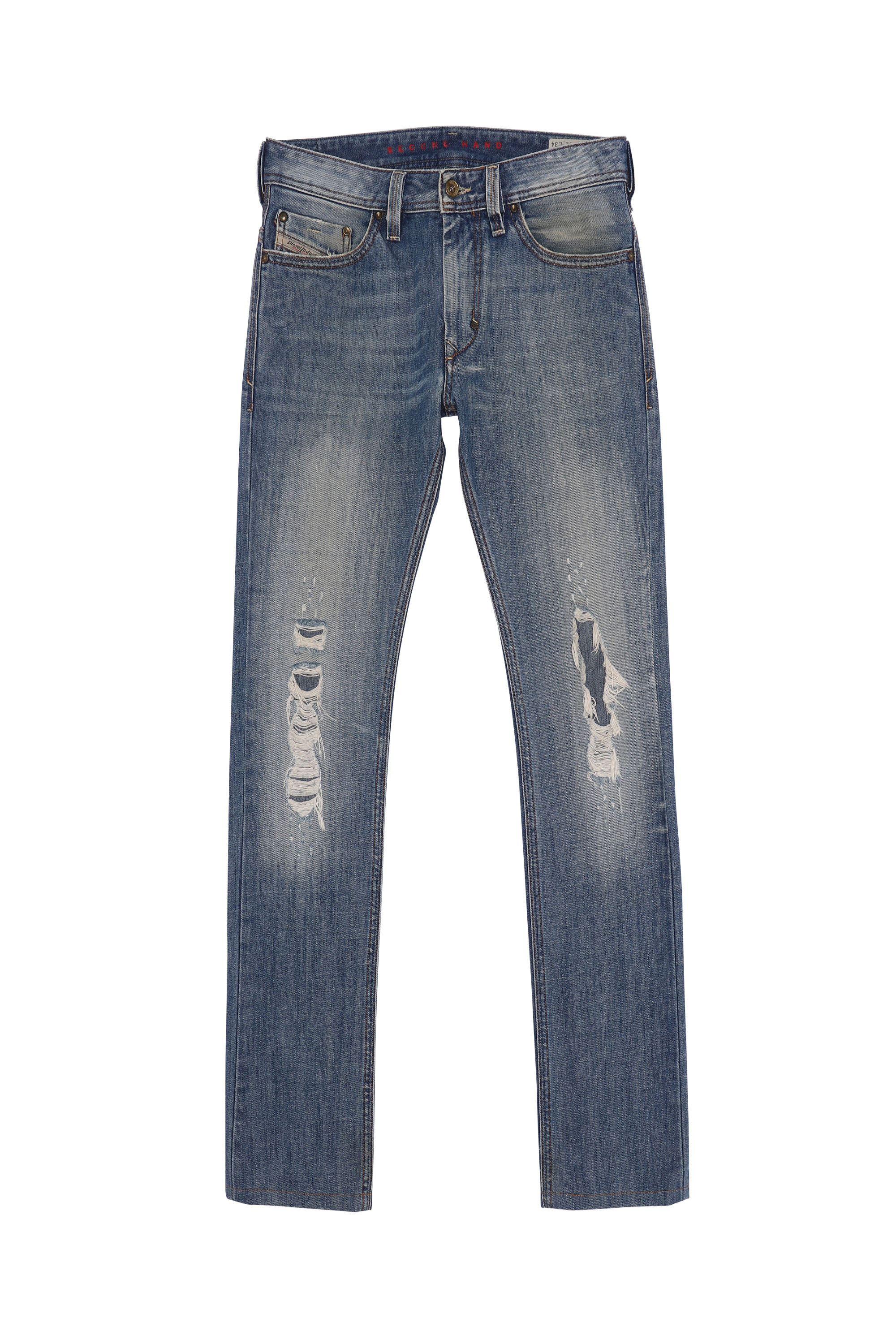Diesel - THANAZ, Diesel Hombre - Vaqueros Hombre in Azul marino - 1