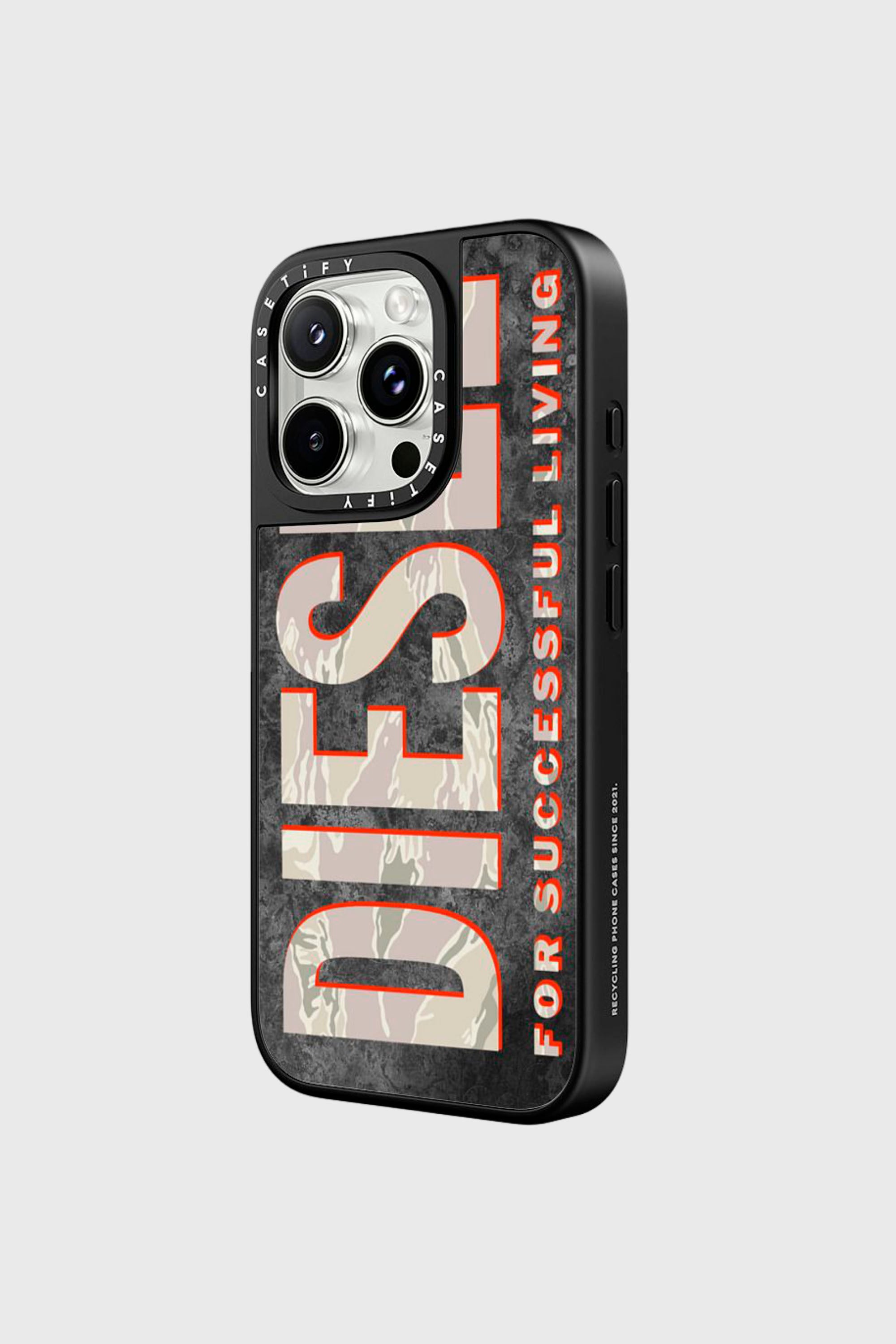Diesel - 60331 CASETIFY MOULDED CASE, Funda MagSafe Camuflaje iPhone 16 Pro Max Unisex in Multicolor - 2