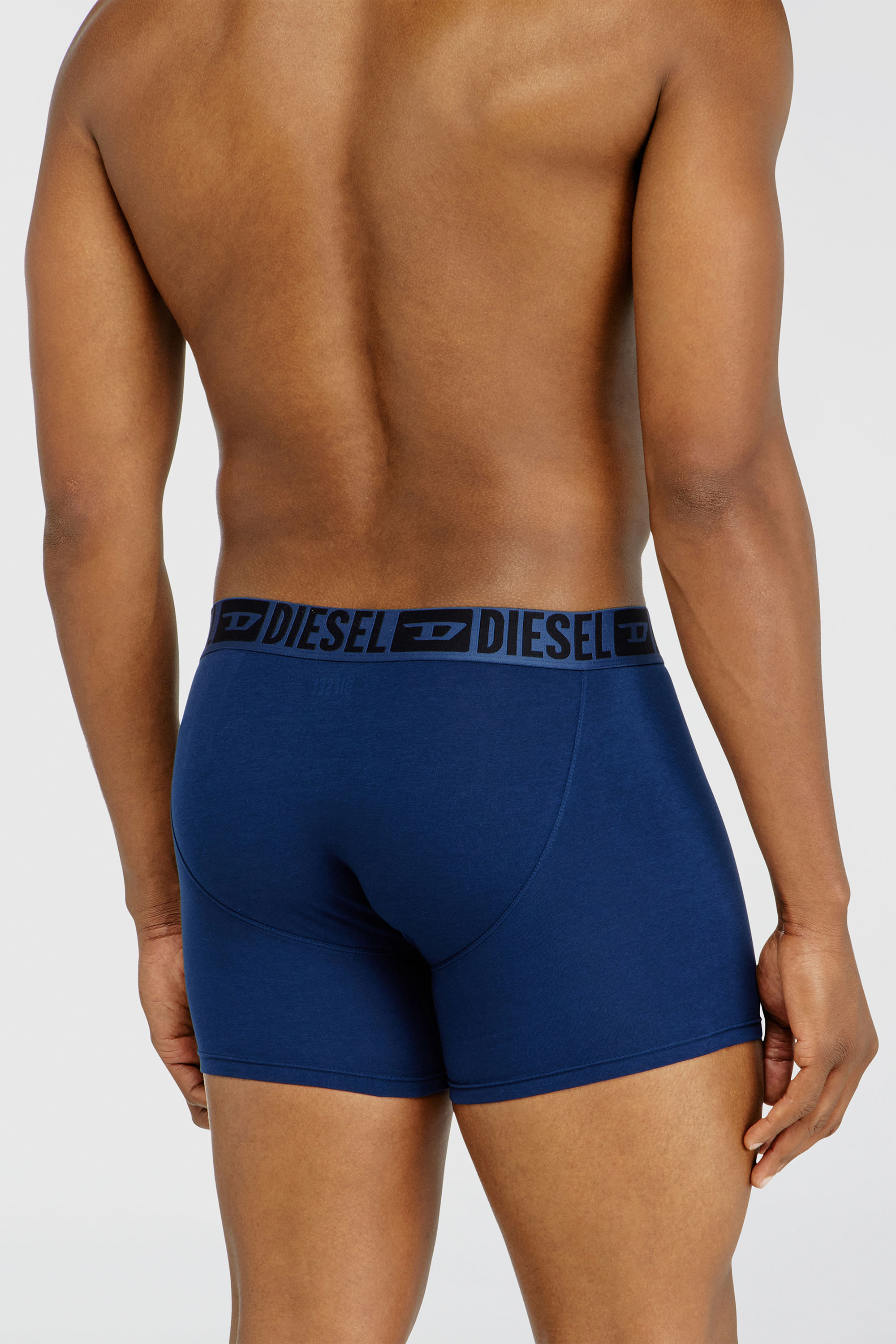 Diesel - SEBASTIAN-D-CORE-3PACK, Paquete de tres b&oacute;xers largos de algod&oacute;n stretch Hombre in Multicolor - 4