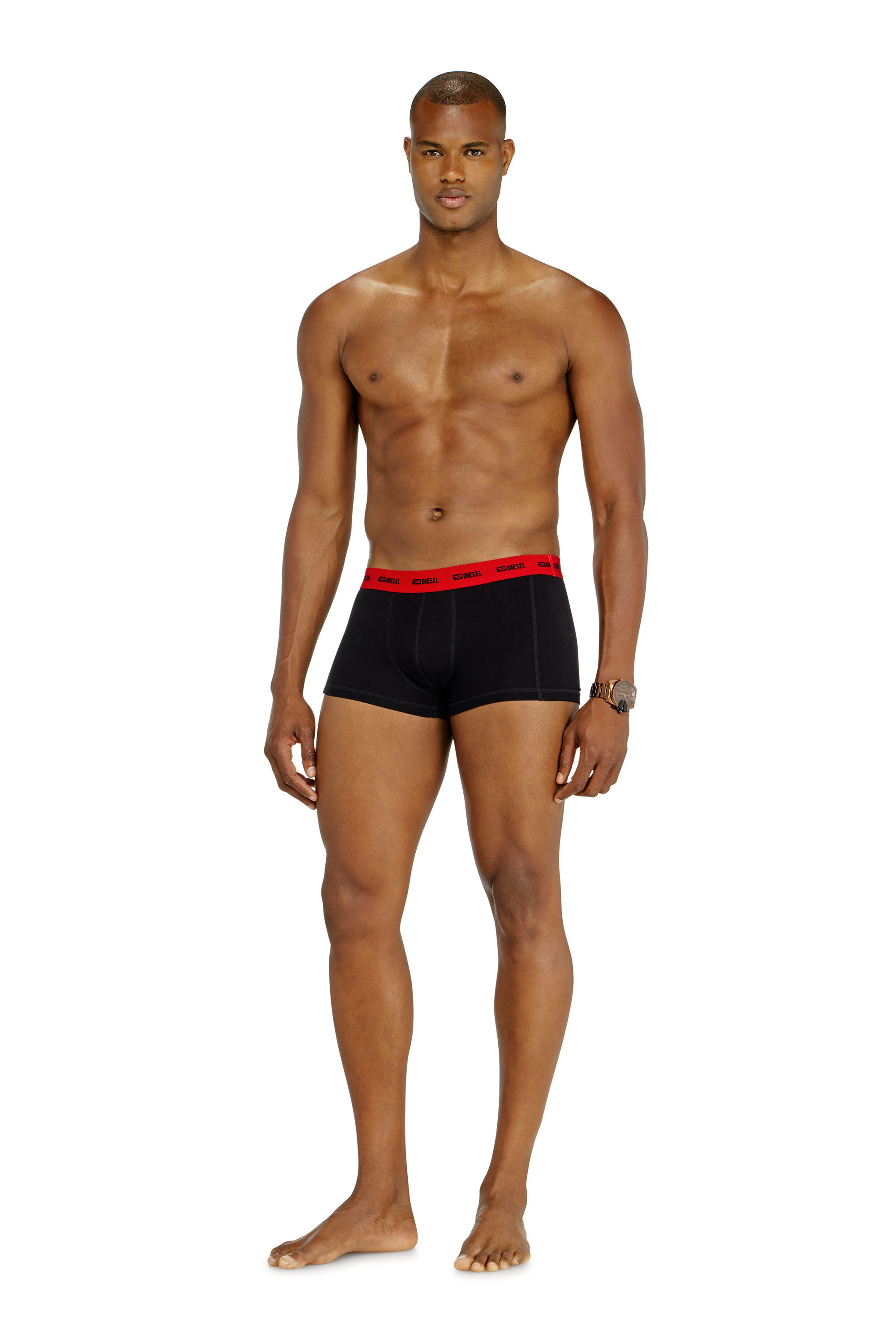 Diesel - DAMIEN-UTLT-3PACK, Paquete de tres b&oacute;xers Hombre in Negro - 1