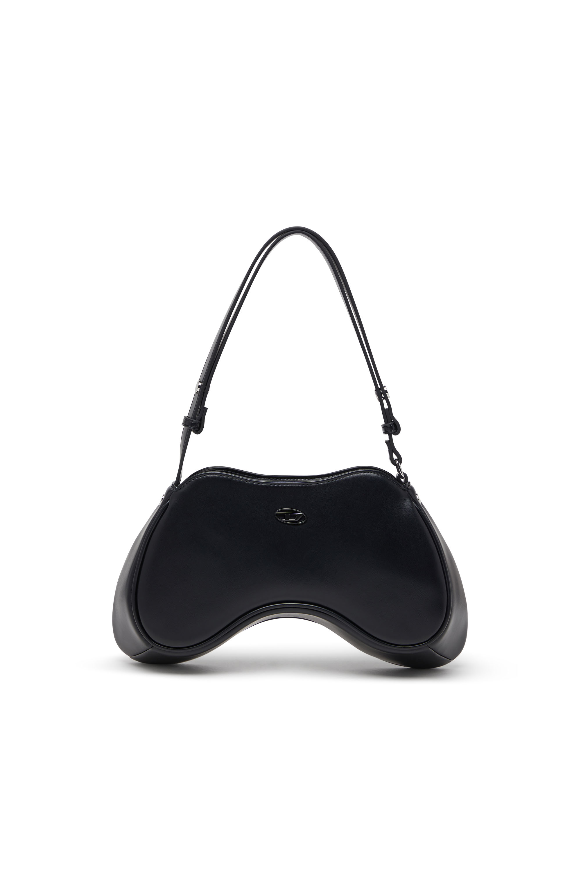Diesel - PLAY SHOULDER, Play-Bolso de hombro de PU Mujer in Negro - 1