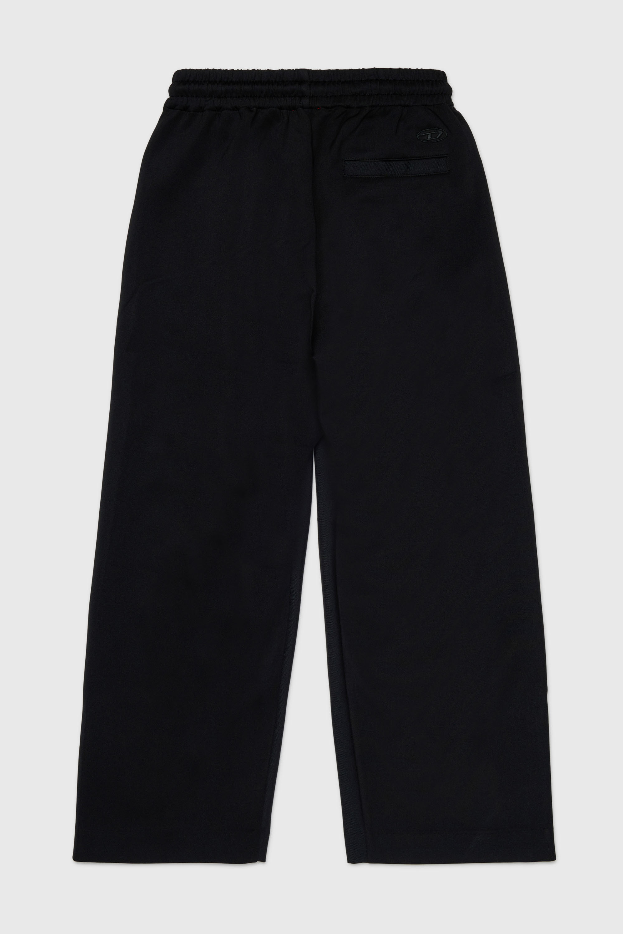 Diesel - PREBON, Man's Sweatpants in wool-blend fabric in Black - 2