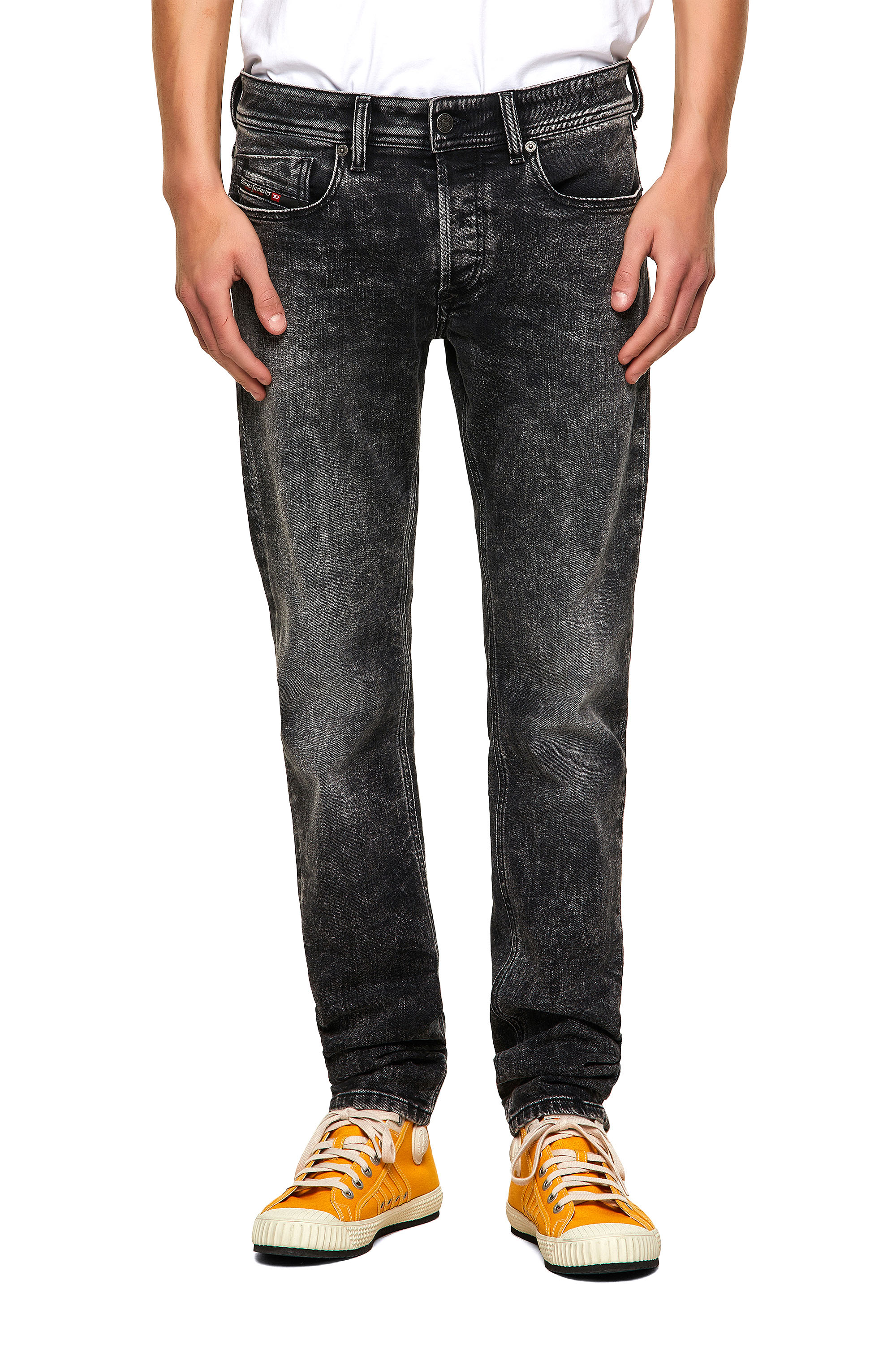 Sleenker 09A17, Negro/Gris oscuro - Vaqueros