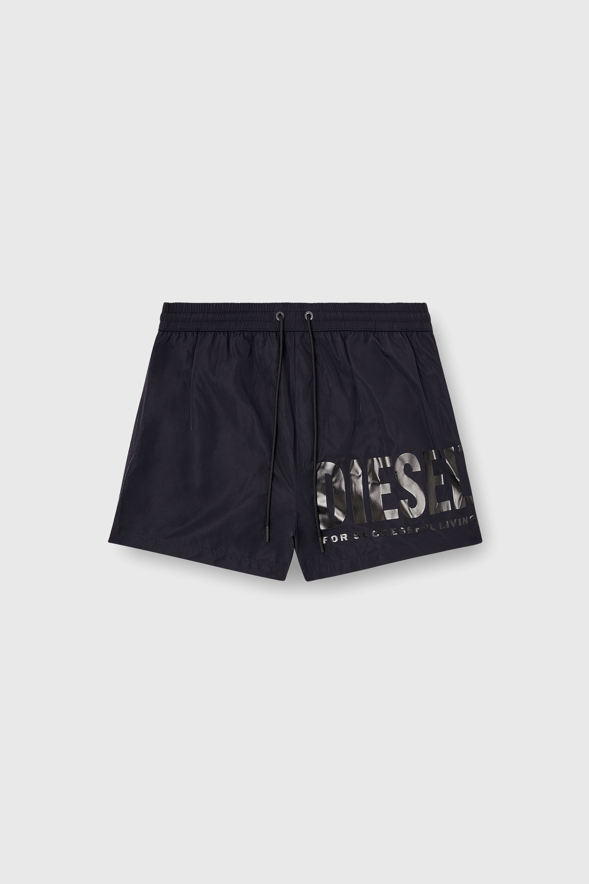 Diesel - MARIO-34-D-CORE, Ba&ntilde;ador corto con estampado de logotipo Hombre in Negro - 2