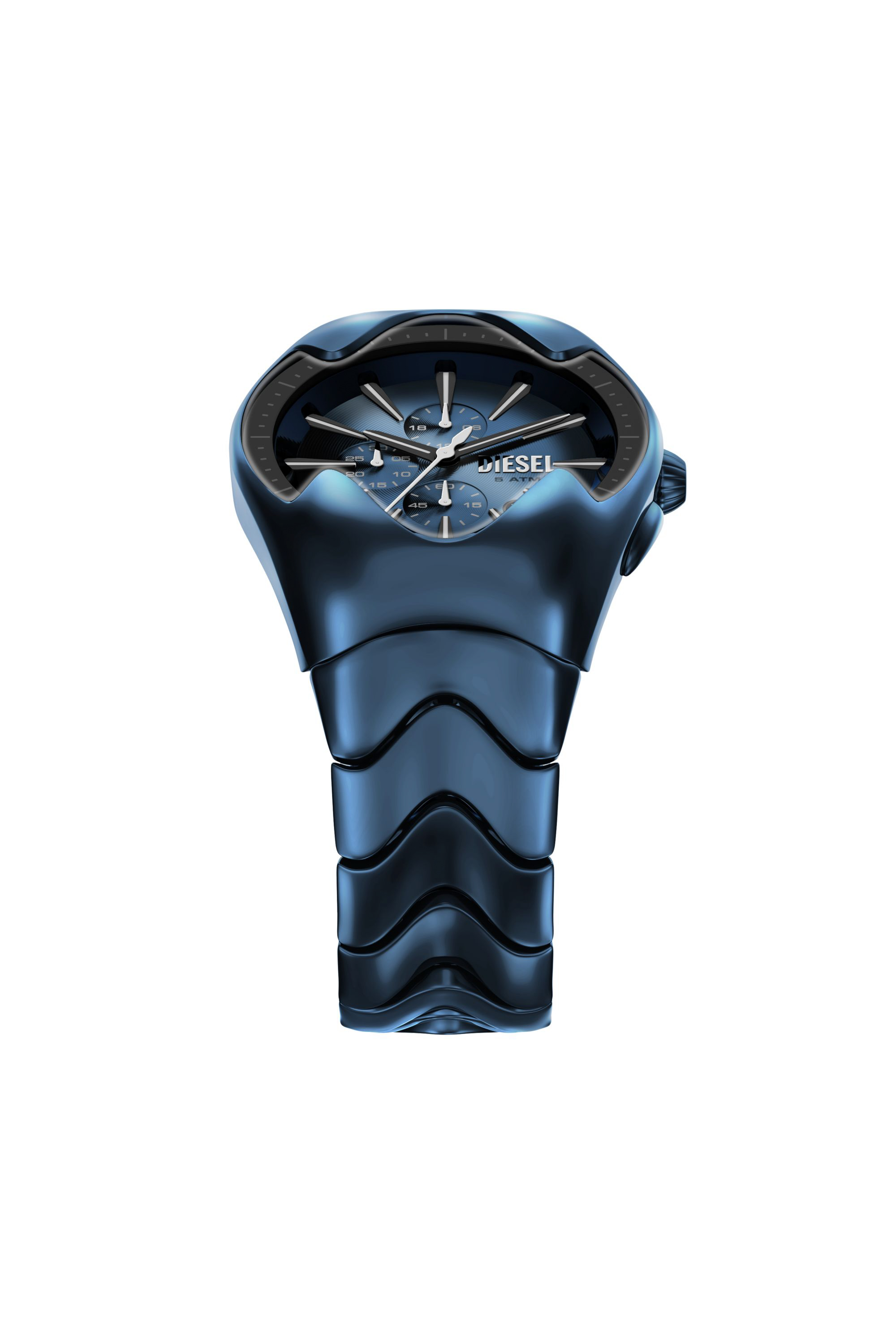 Diesel - DZ4704 WATCH, Reloj Mercurial de acero inoxidable azul Hombre in Multicolor - 4