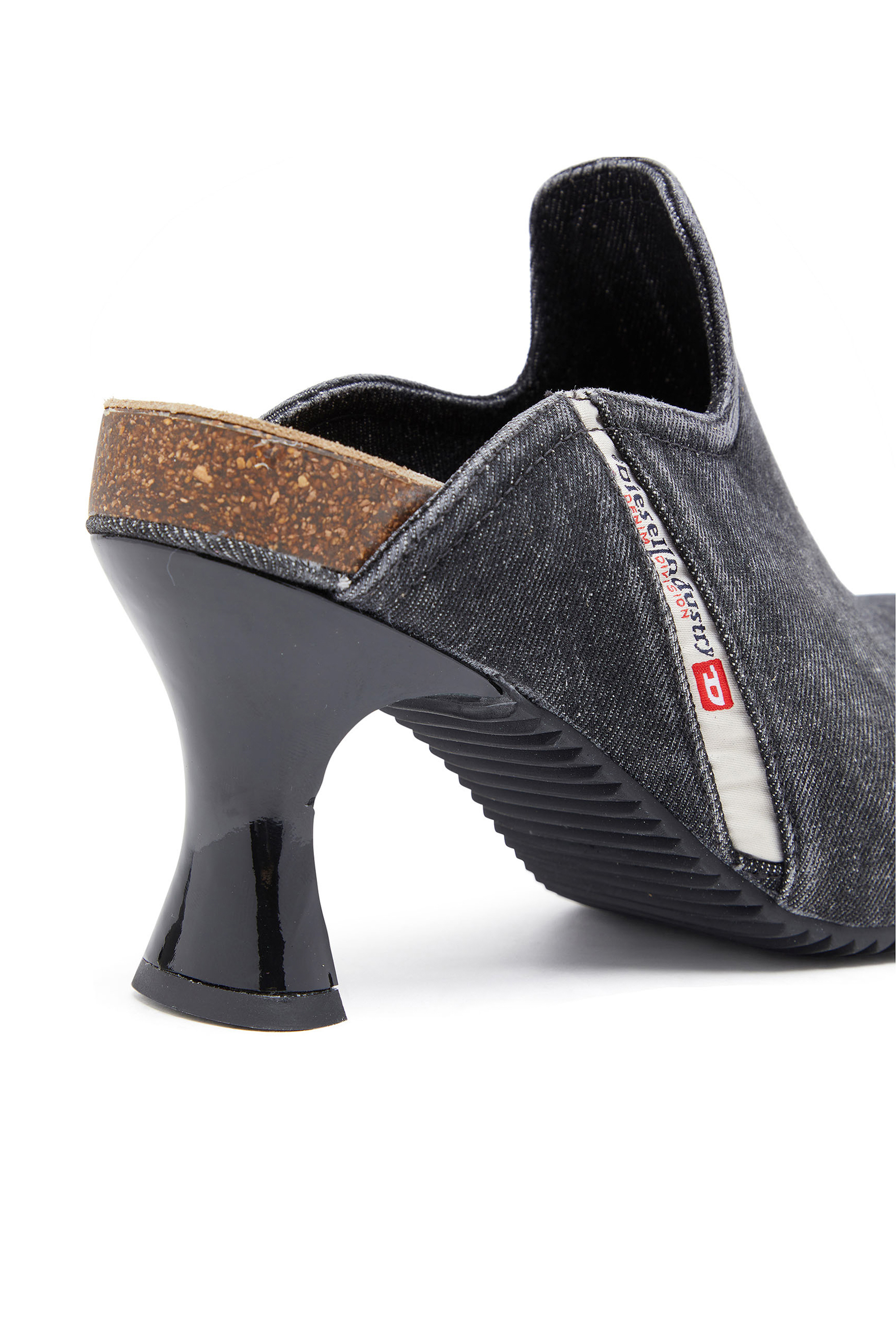D-WOODSTOCK ML W, Negro Diesel - D-WOODSTOCK ML W, D-Woodstock-Zapatos planos sin talón en cuero napa Mujer in Negro - 4