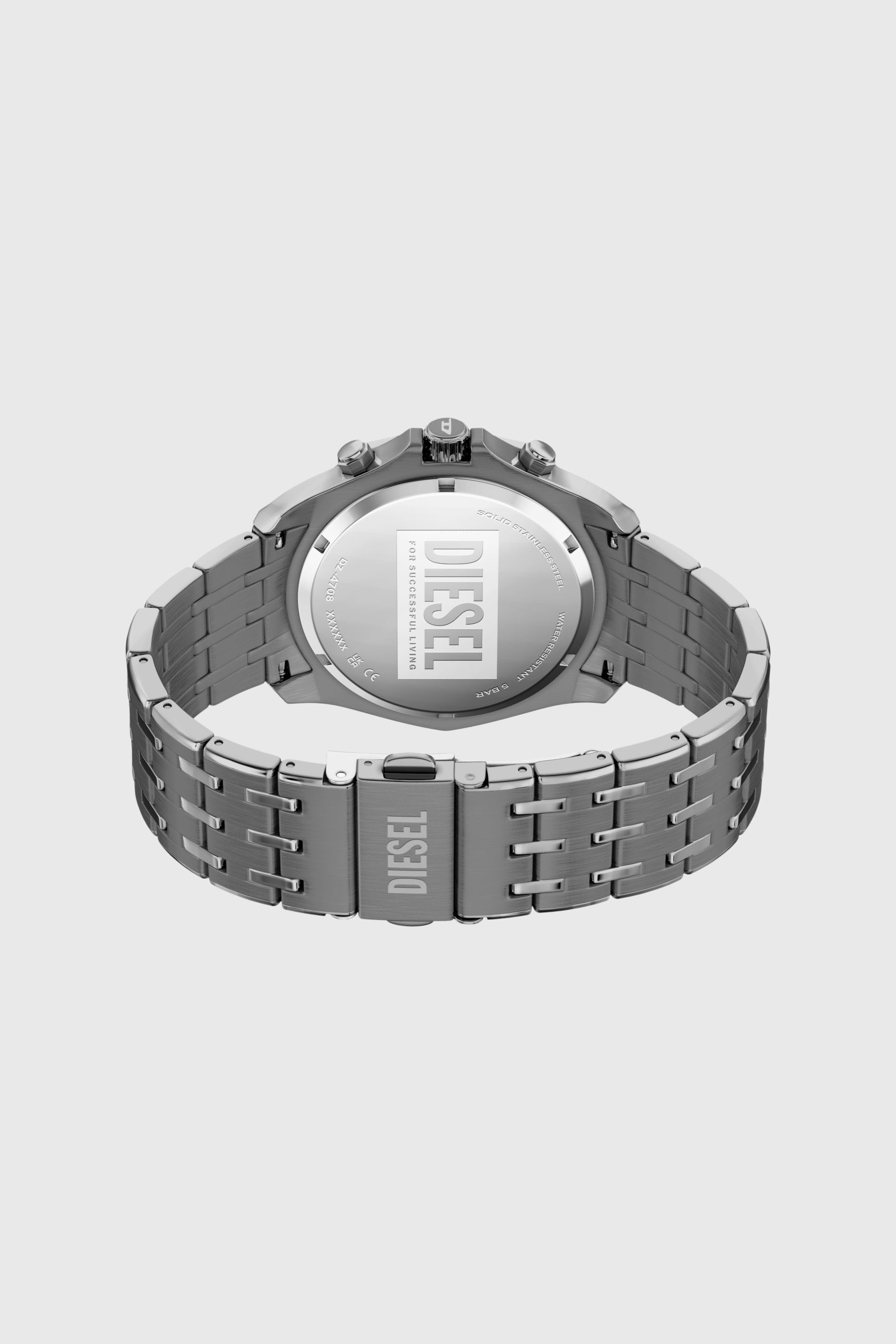 Diesel - DZ4708 WATCH, Reloj Spiked de acero inoxidable Hombre in Gris - 6