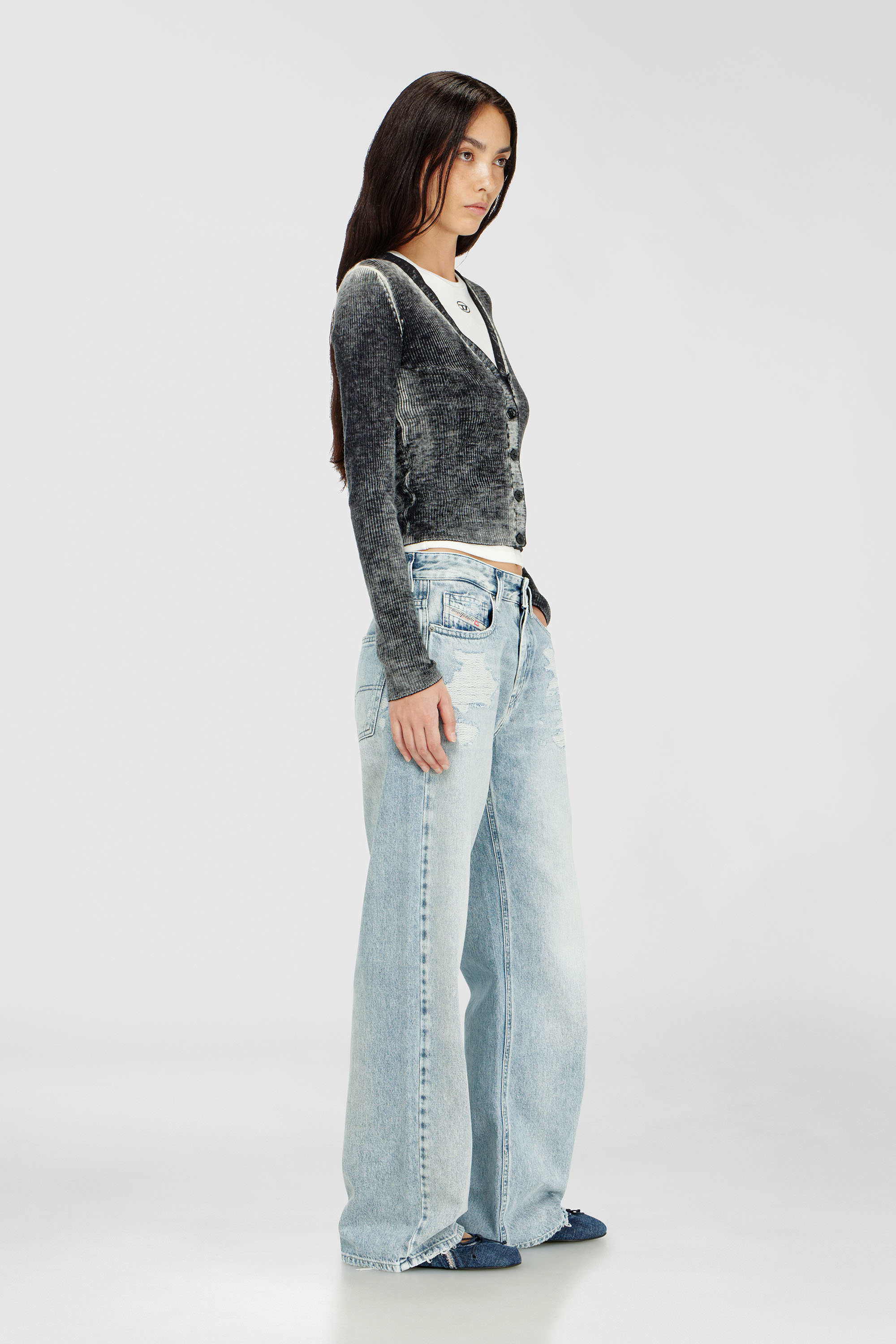 Diesel - Relaxed Jeans 1990 D-Waigee 09R51 Mujer, null - 2