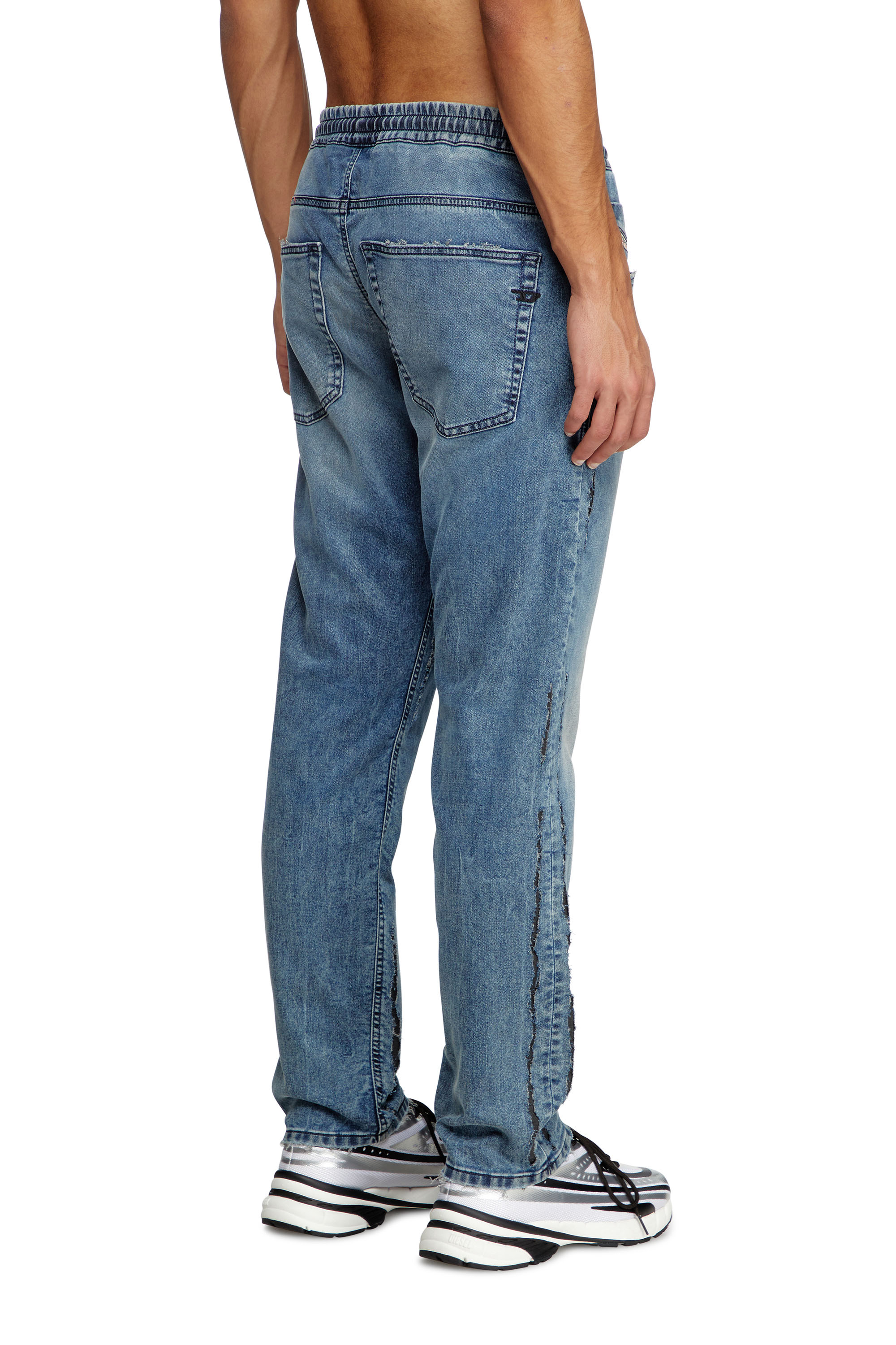 Diesel - Regular 2030 D-Krooley Joggjeans® 09K64 Hombre, Azul medio - 4