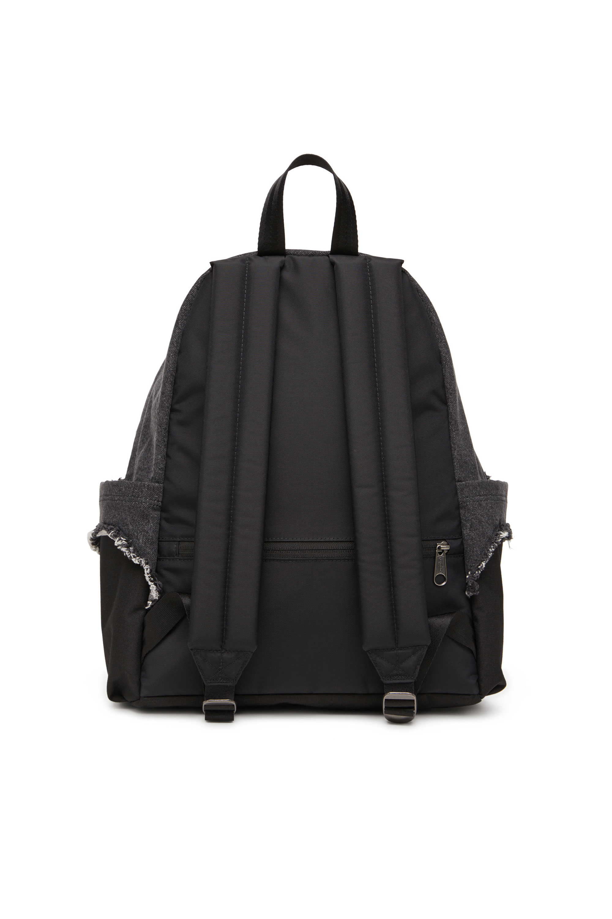 Diesel - DIESEL DAY PAK'R, Mochila en denim destruido y CORDURA® Unisex in Negro - 3