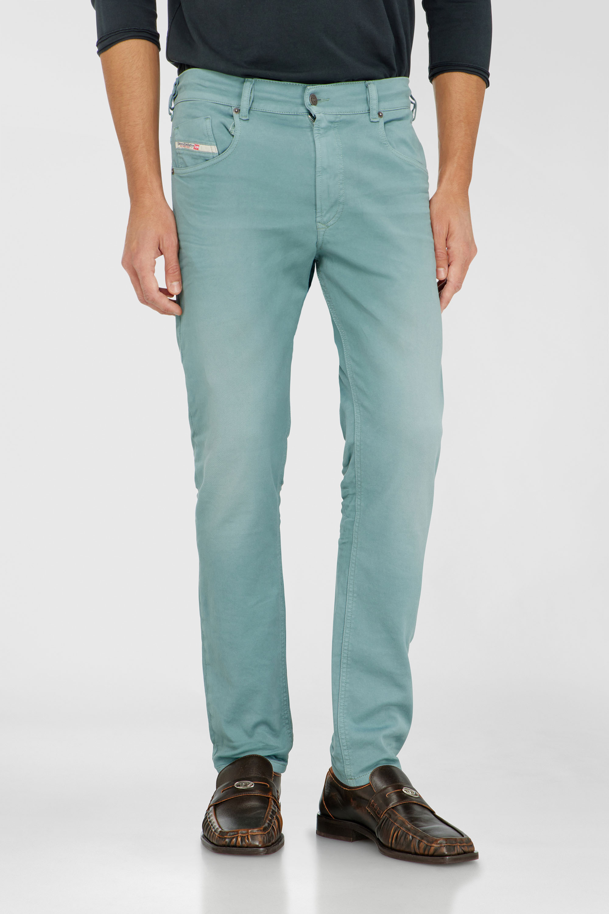 Diesel - Regular 2032 D-Krooley-BW Joggjeans&reg; 0670M Hombre, Celeste - 1
