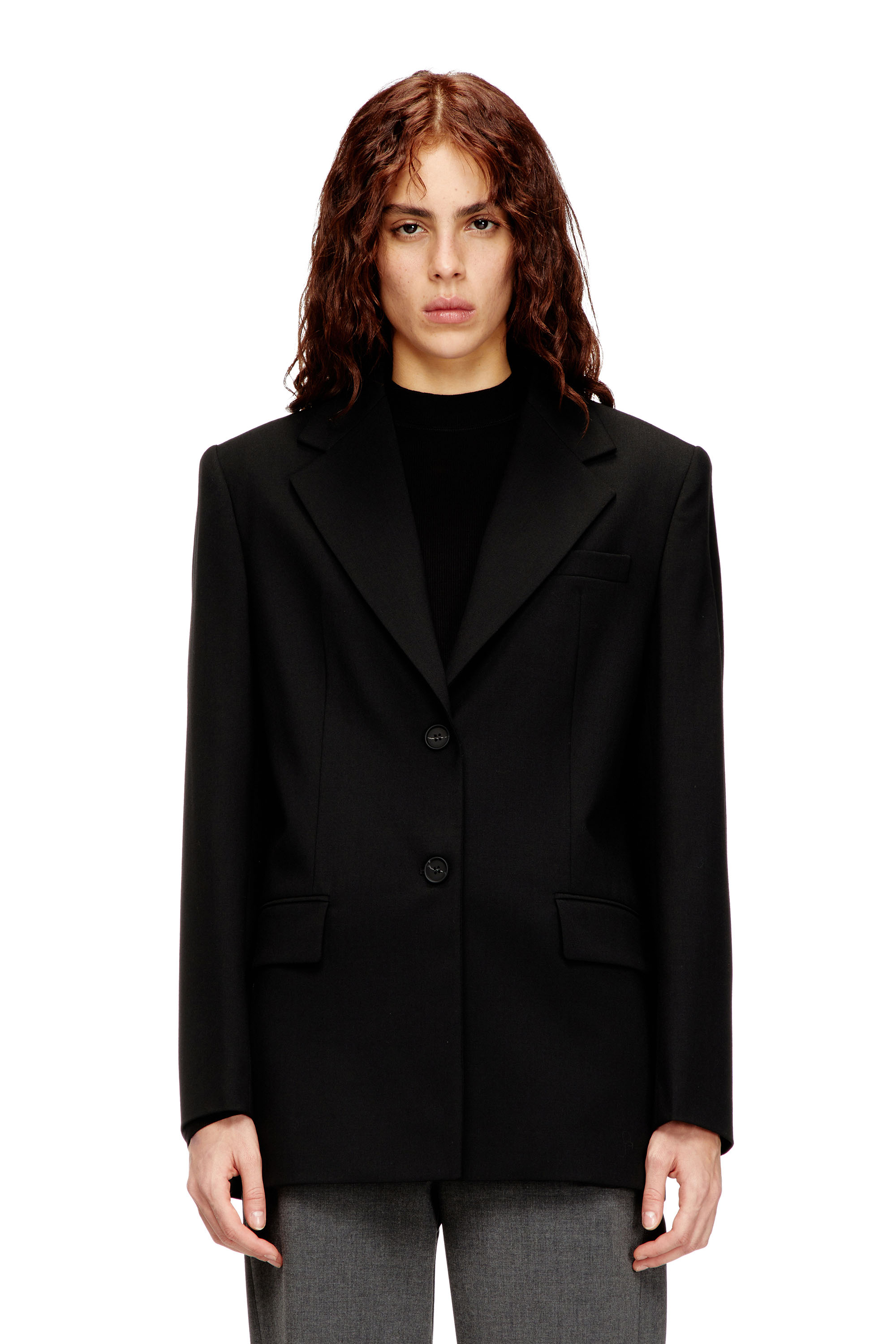 Diesel - G-KESS-R1, Blazer en mezcla de lana Mujer in ToBeDefined - 2