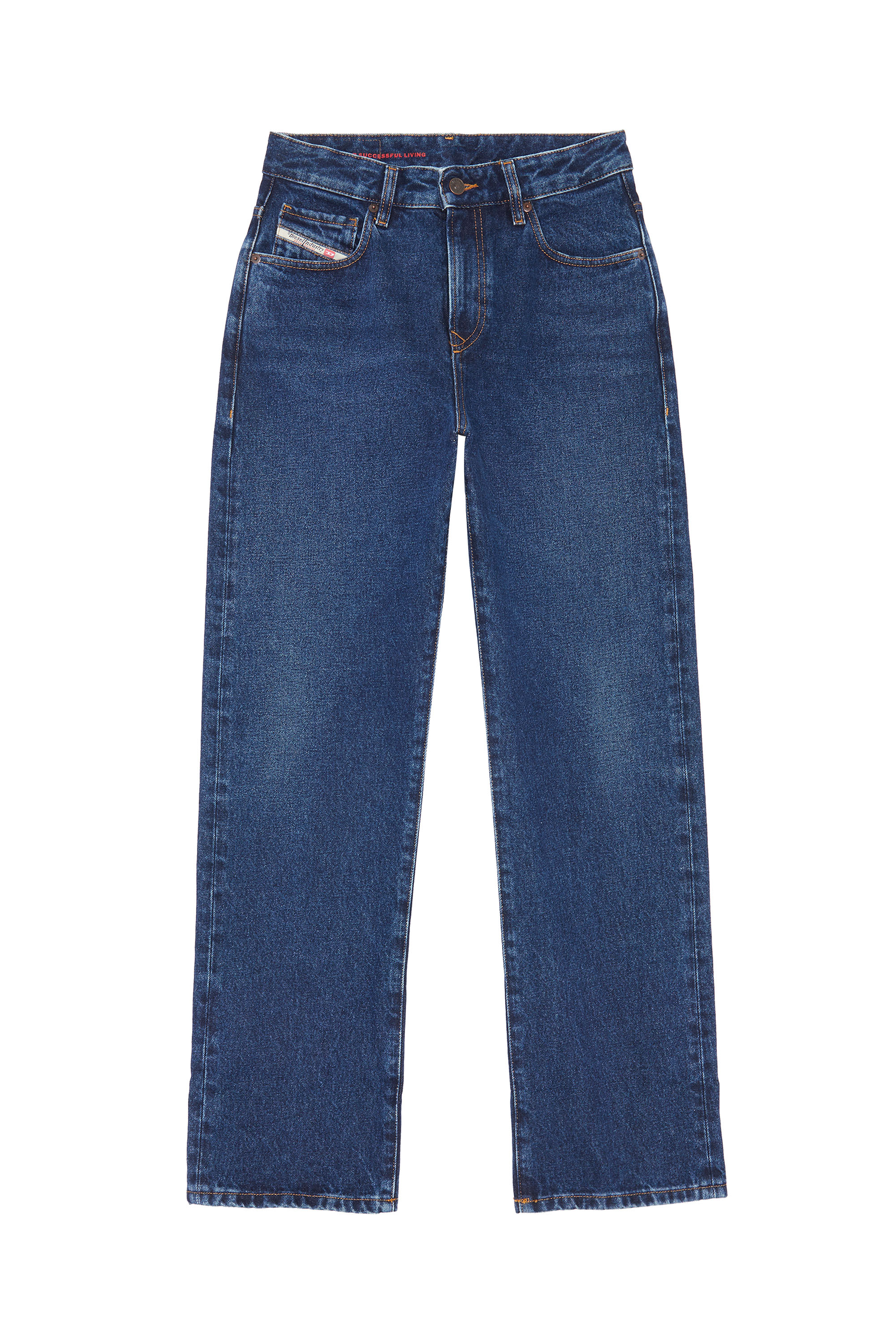 Diesel - 1999 007E6 Straight Jeans, Azul Oscuro - Image 6