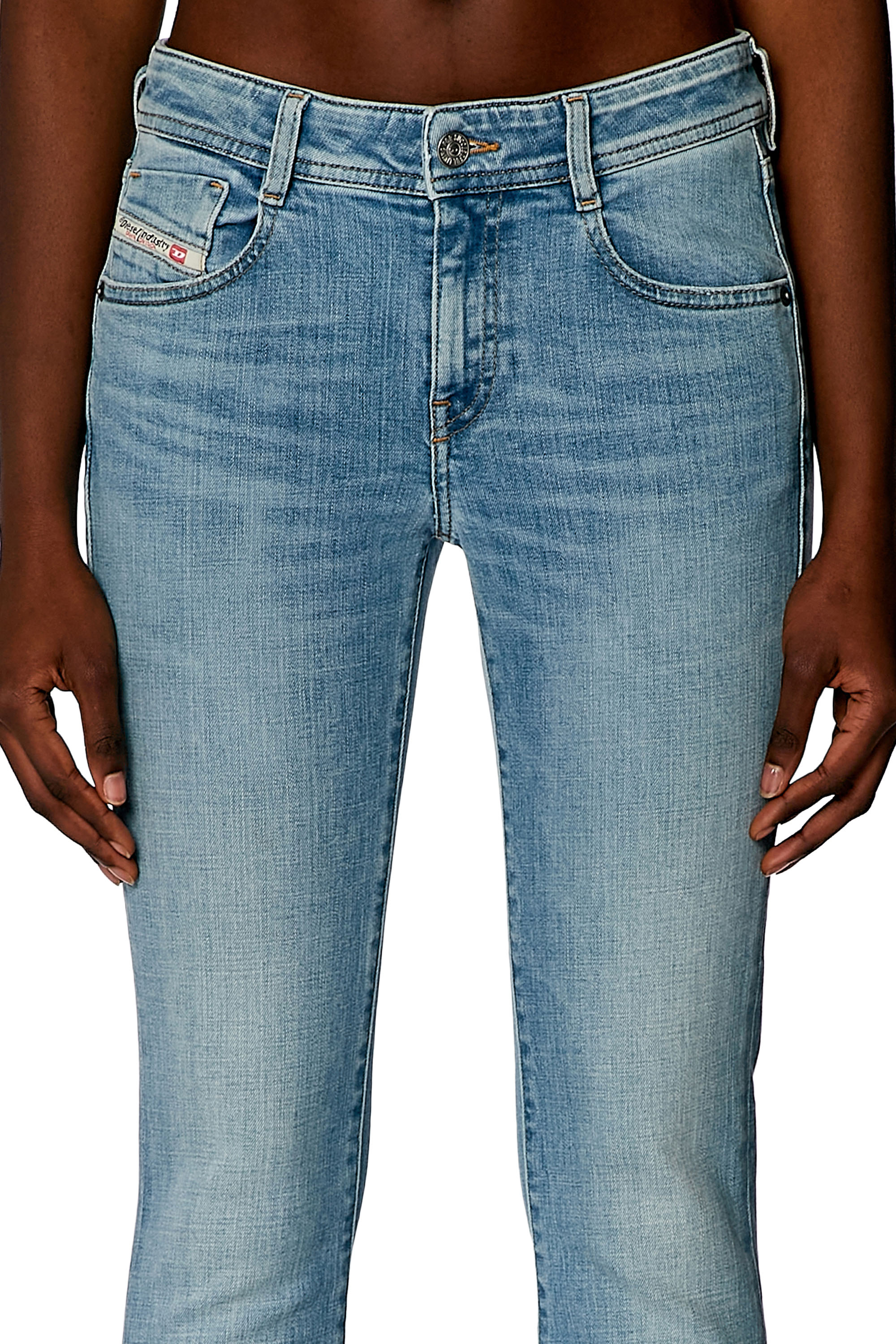 Diesel - Bootcut and Flare Jeans 1969 D-Ebbey 09H61, Azul Claro - Image 3