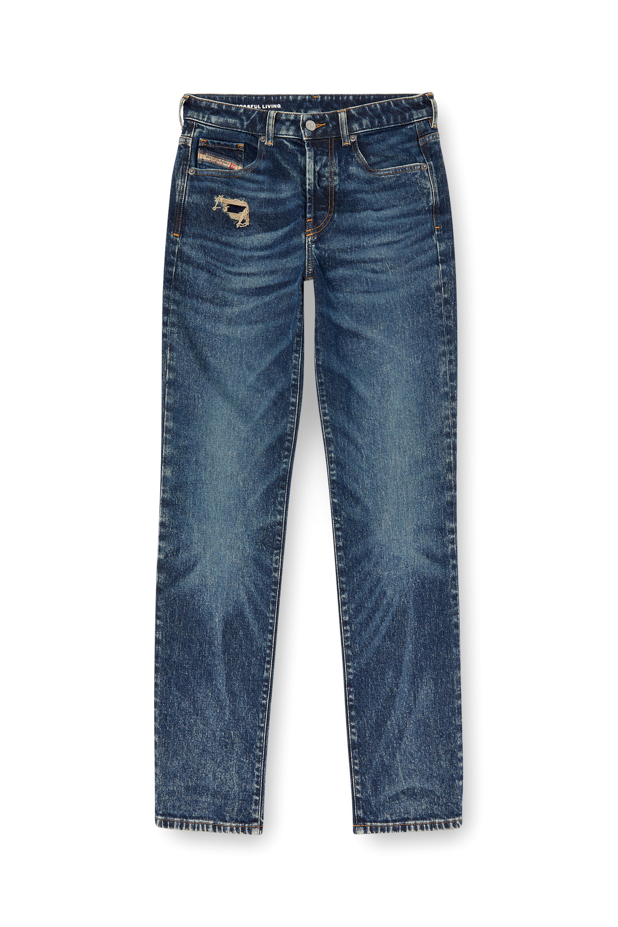 Diesel - Regular Jeans 1989 D-Mine 007Y3 Mujer, Azul Oscuro - 2