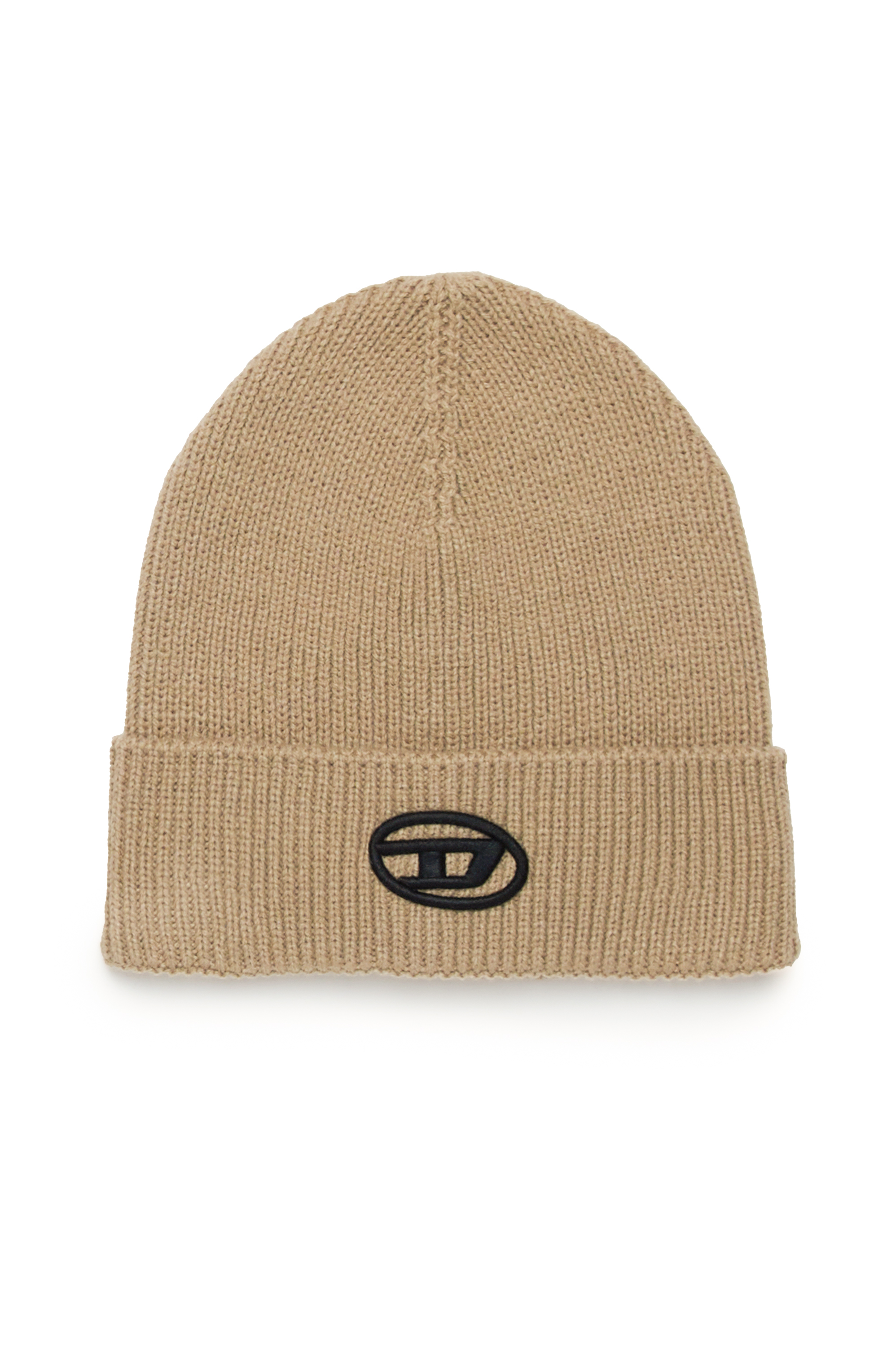 Diesel - FCODERFULLYTX, Gorro con bordado del logotipo Unisex in Marrón - 1