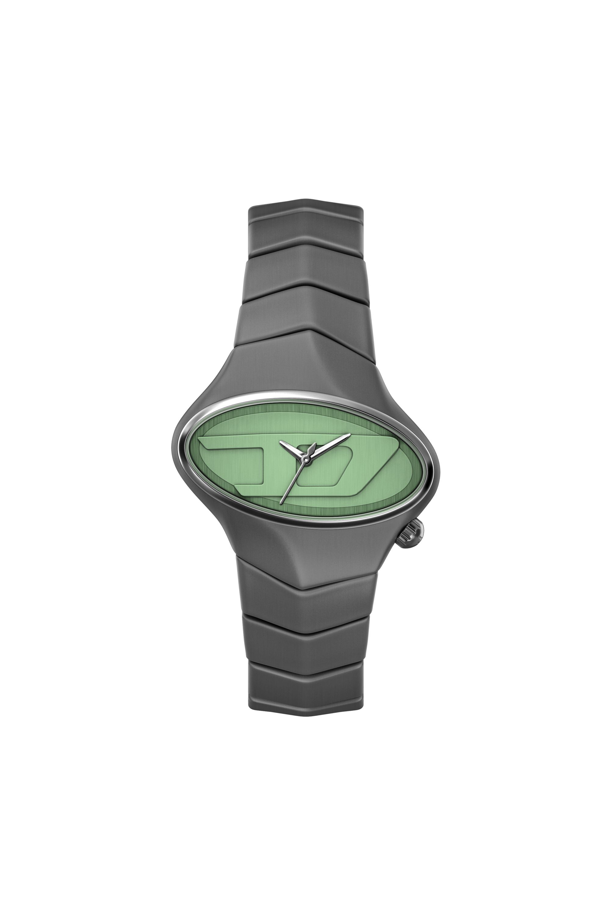 Diesel - DZ2241 WATCH, Reloj D-Rush de acero inoxidable gunmetal Hombre in Gris - 1