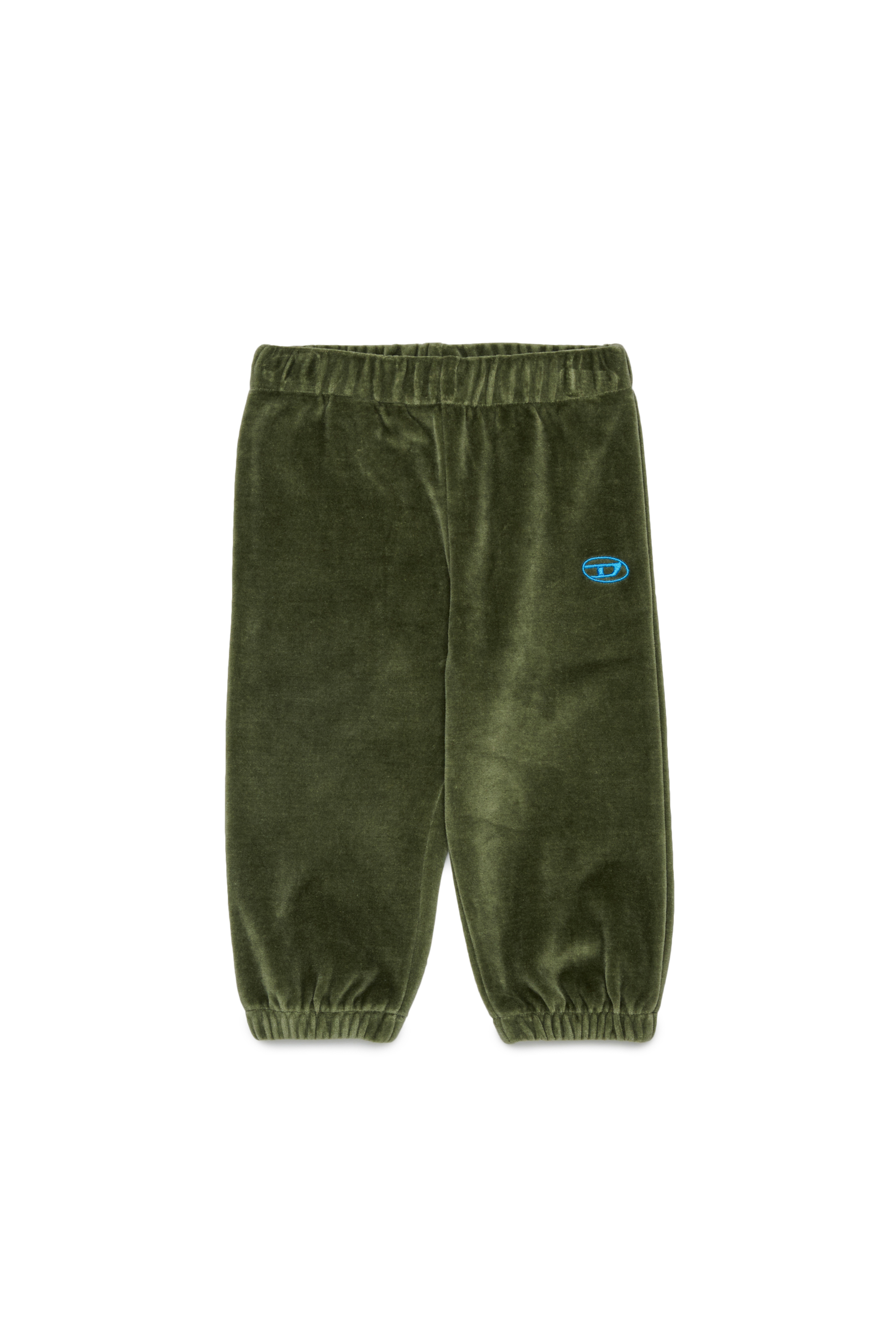 Diesel - PHENIB, Pantal&oacute;n de felpa con bordado Oval D Hombre in Verde - 1