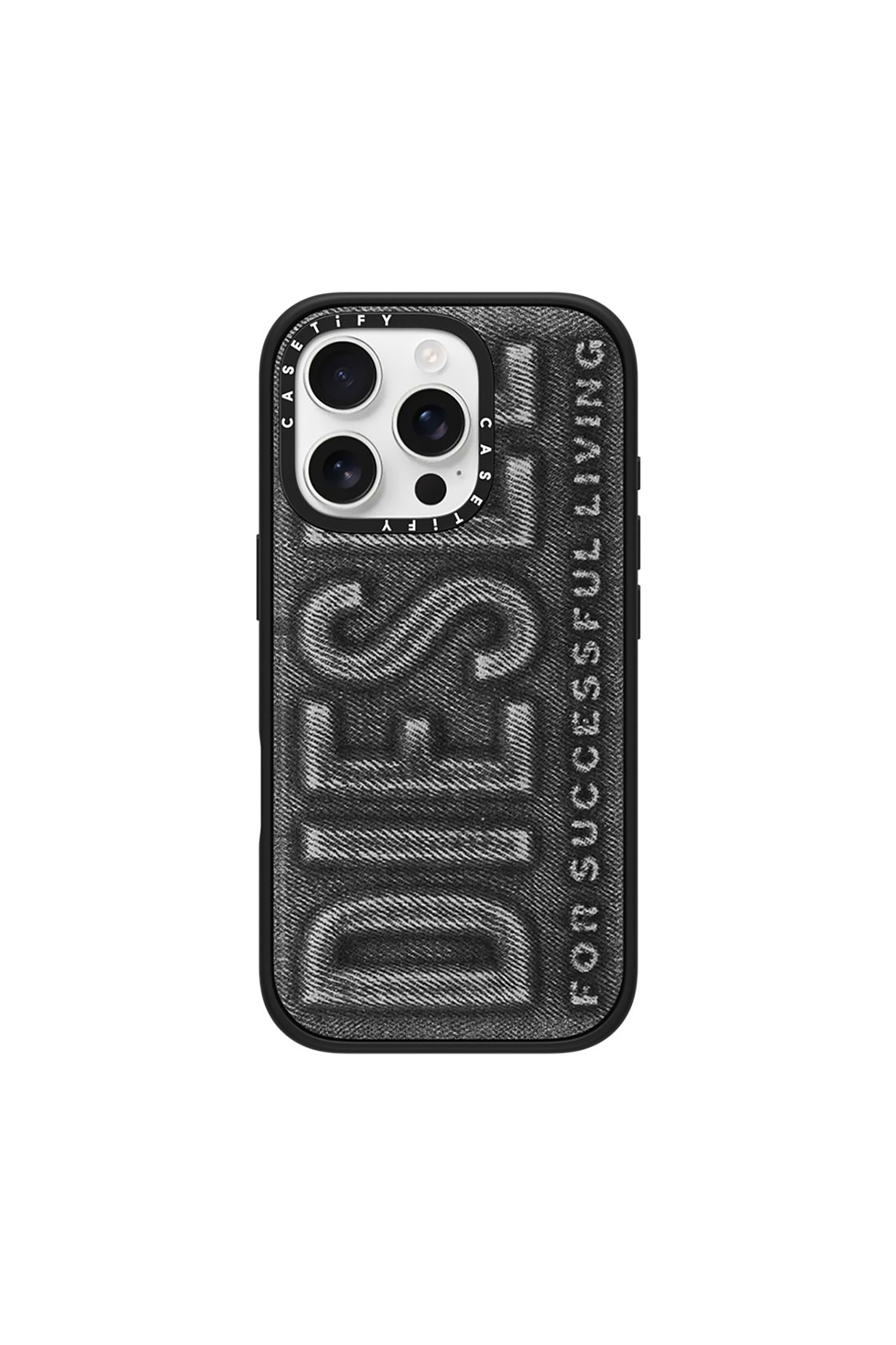 Diesel - 60561 MOULDED CASE, Funda Biscotto impact por iPhone 16 Pro Unisex in Negro - 1