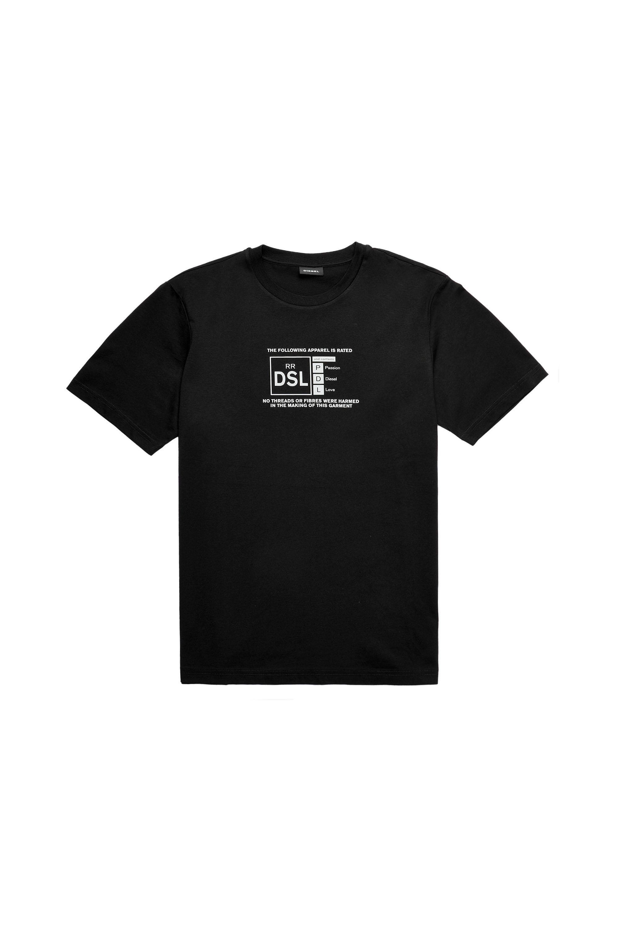 T-JUST-A35, Negro - Camisetas